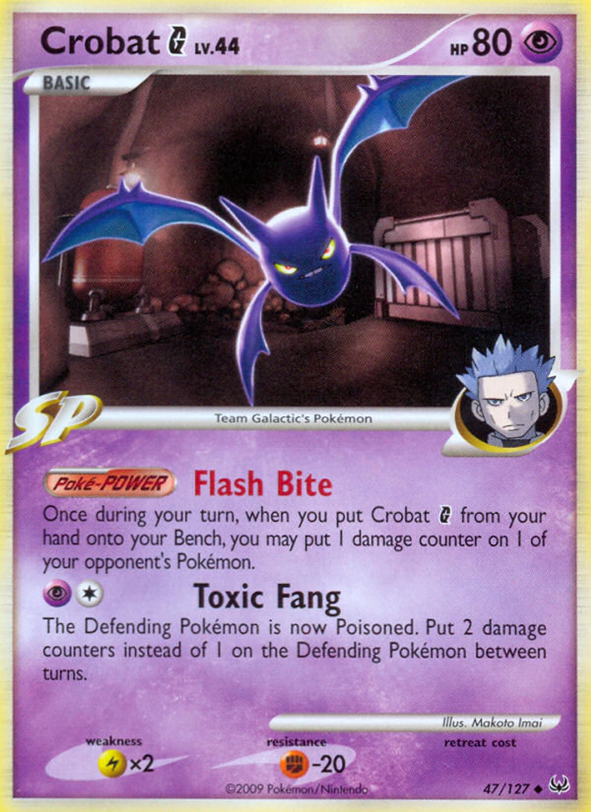 Crobat G — Platinum — Pokémon