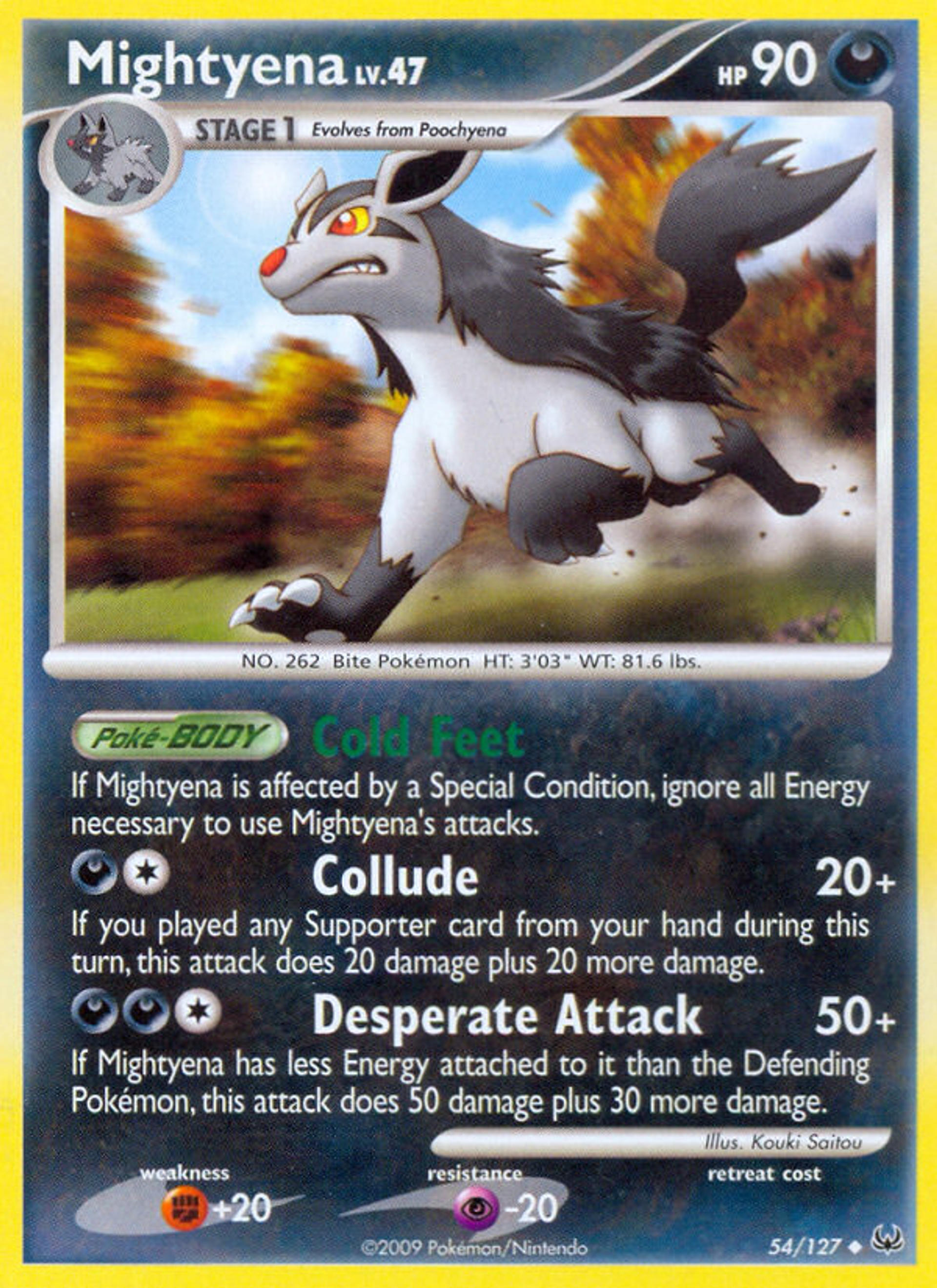 Grahyena Lv.47 — Platinum — Pokémon