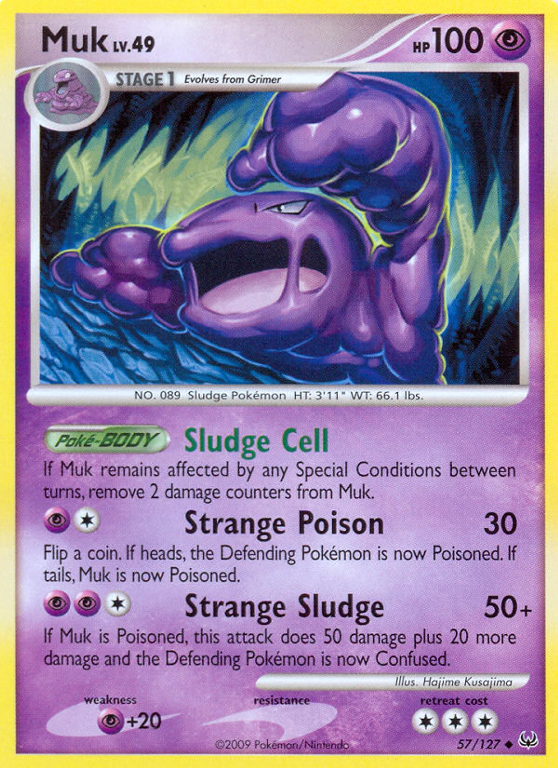 Muk — Platinum — Pokémon