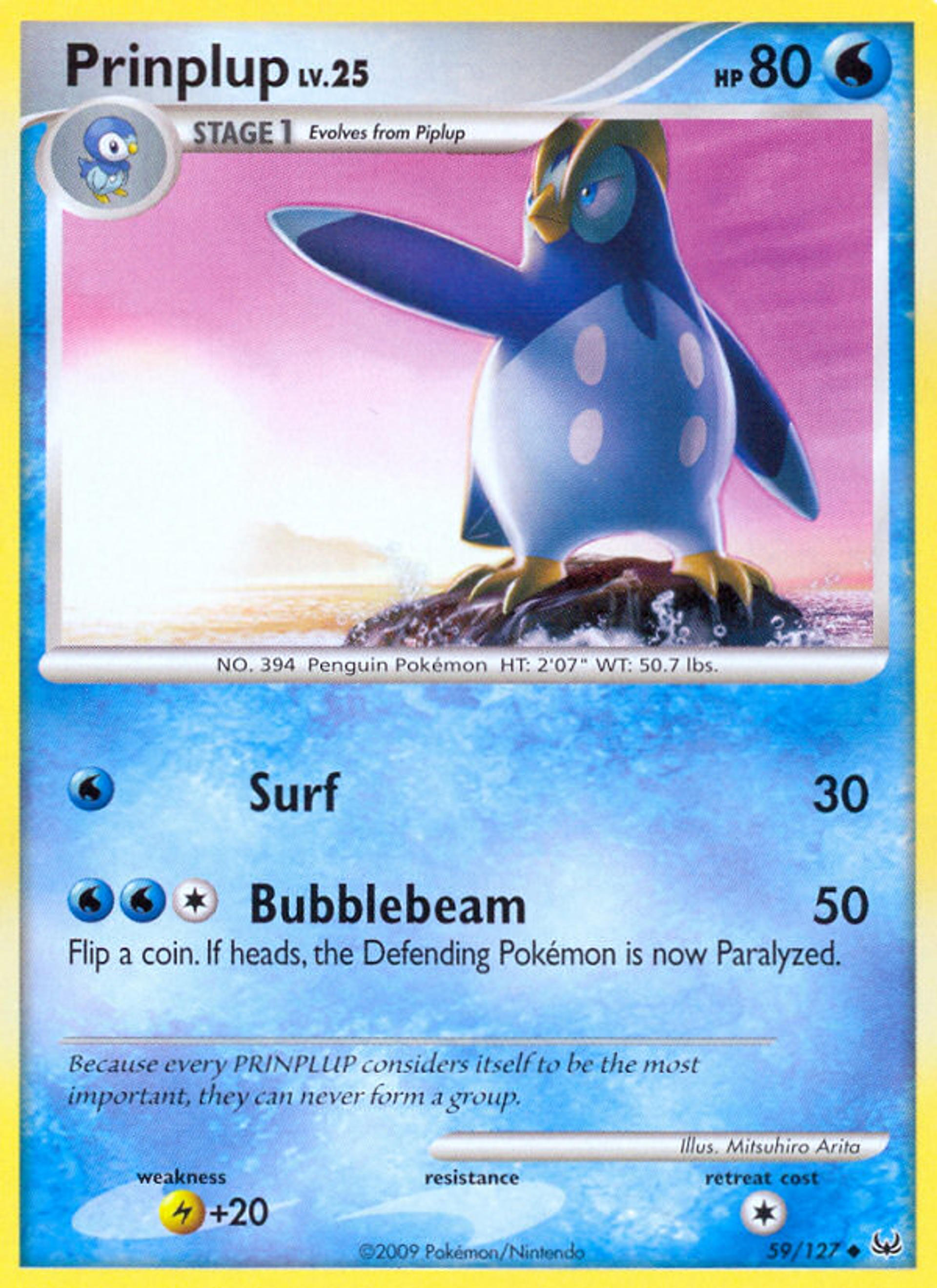 Prinplouf Lv.25 — Platinum — Pokémon