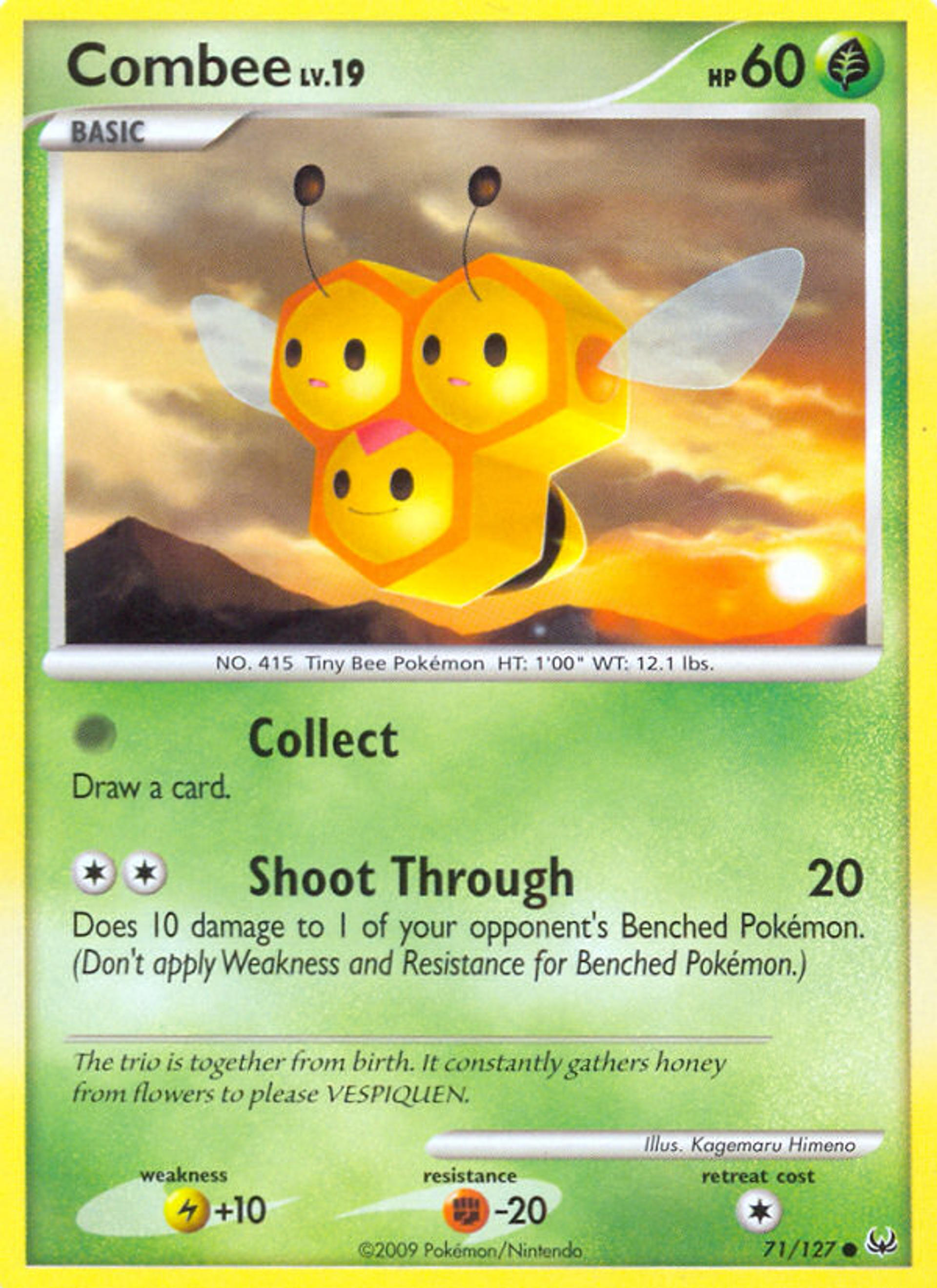 Apitrini Lv.19 — Platinum — Pokémon