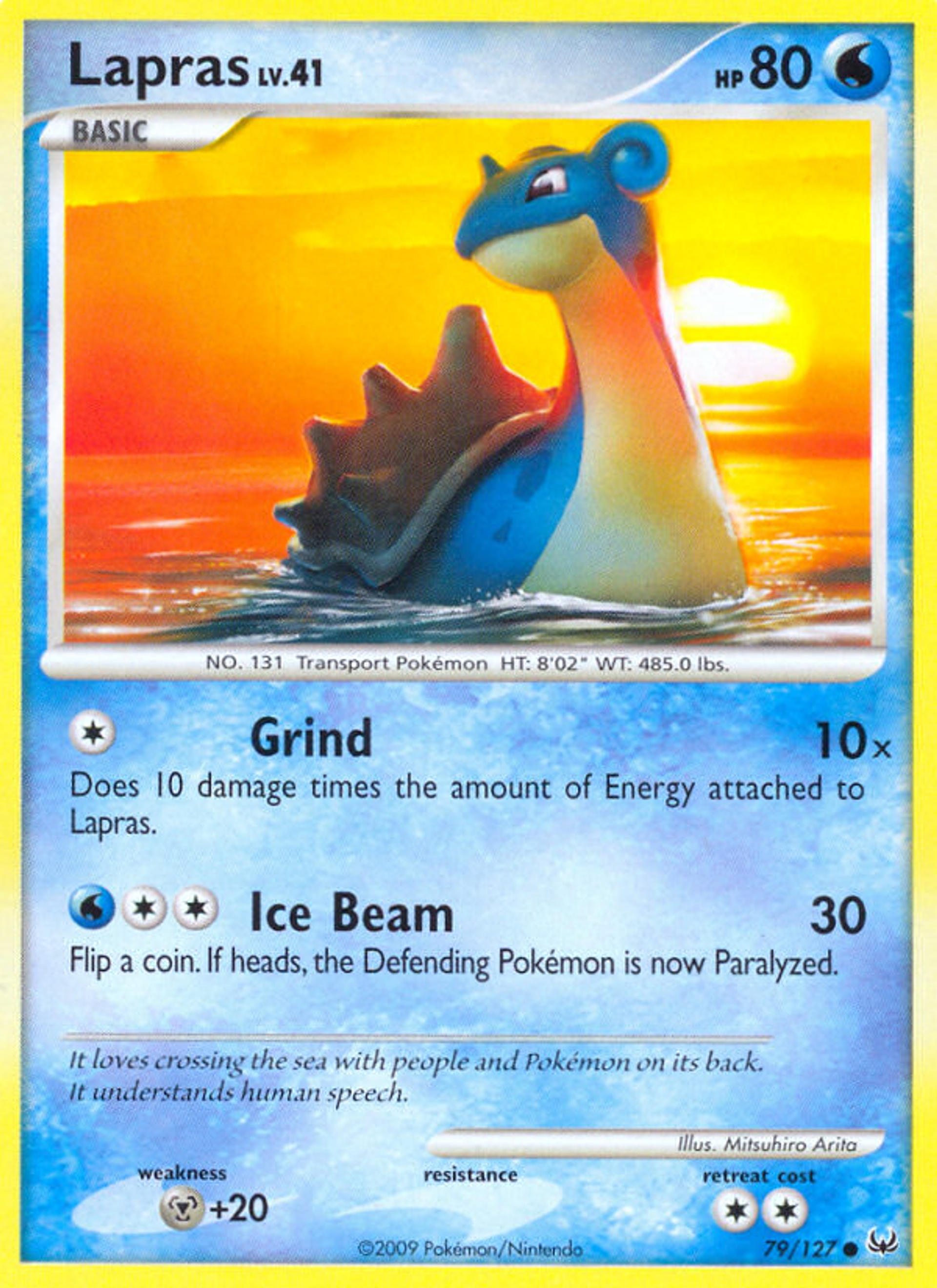 Lokhlass Lv.41 — Platinum — Pokémon