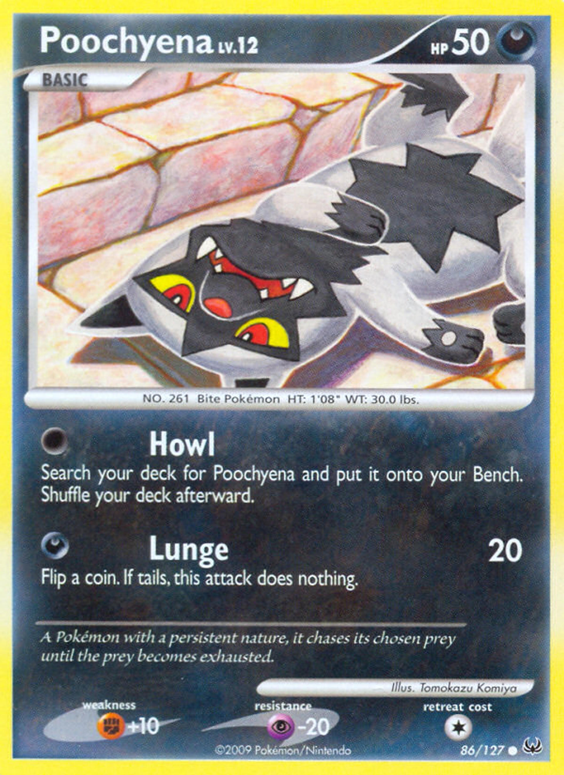 Medhyena Lv.12 — Platinum — Pokémon
