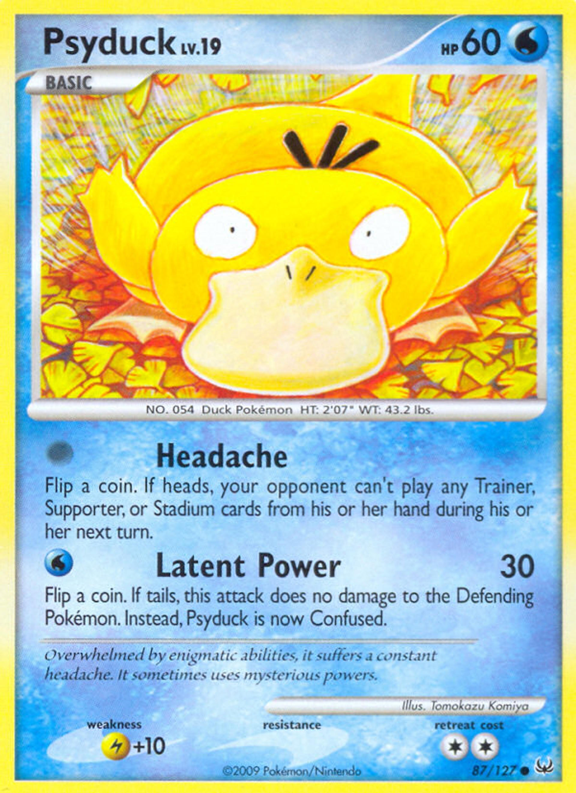 Psyduck — Platinum — Pokémon
