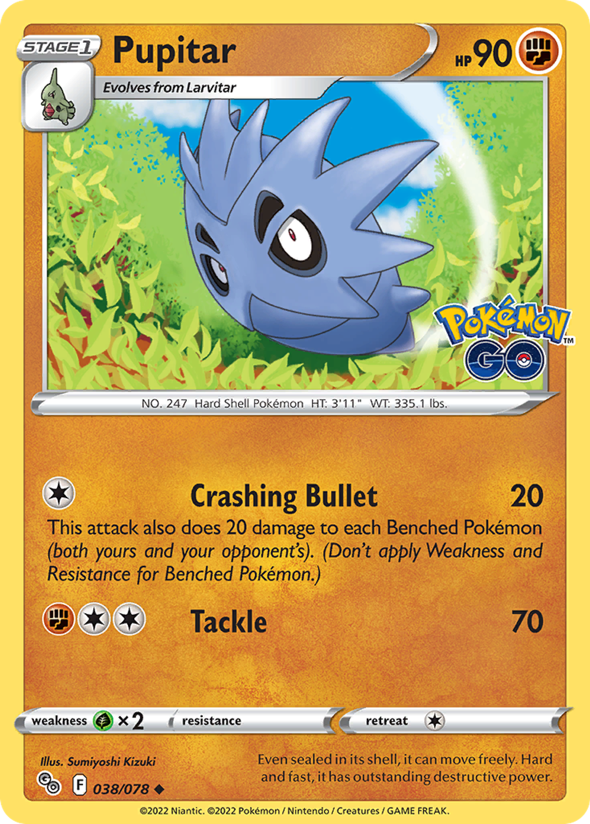 Pupitar — Pokemon GO — Pokémon