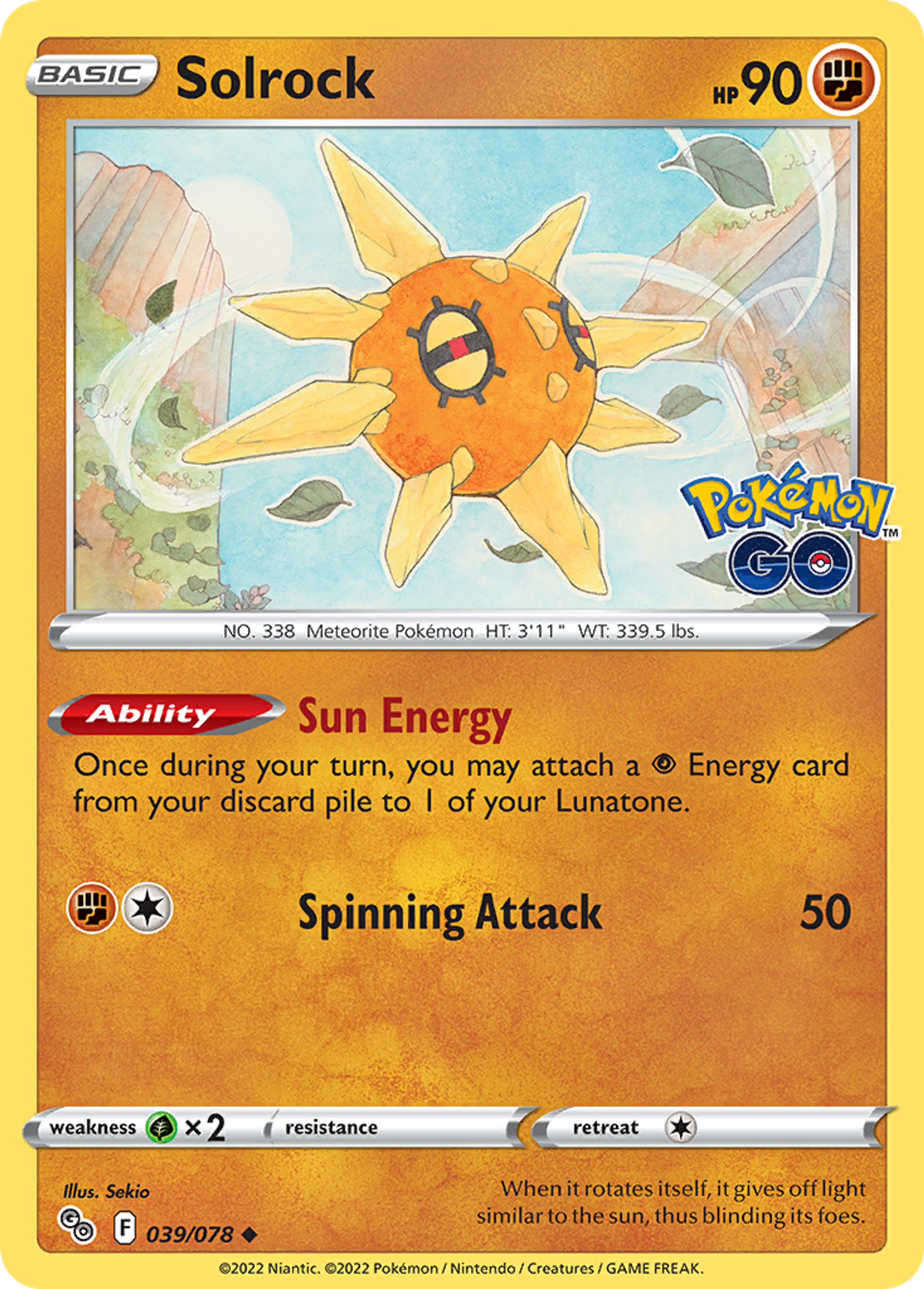 Solaroc — Pokemon GO — Pokémon