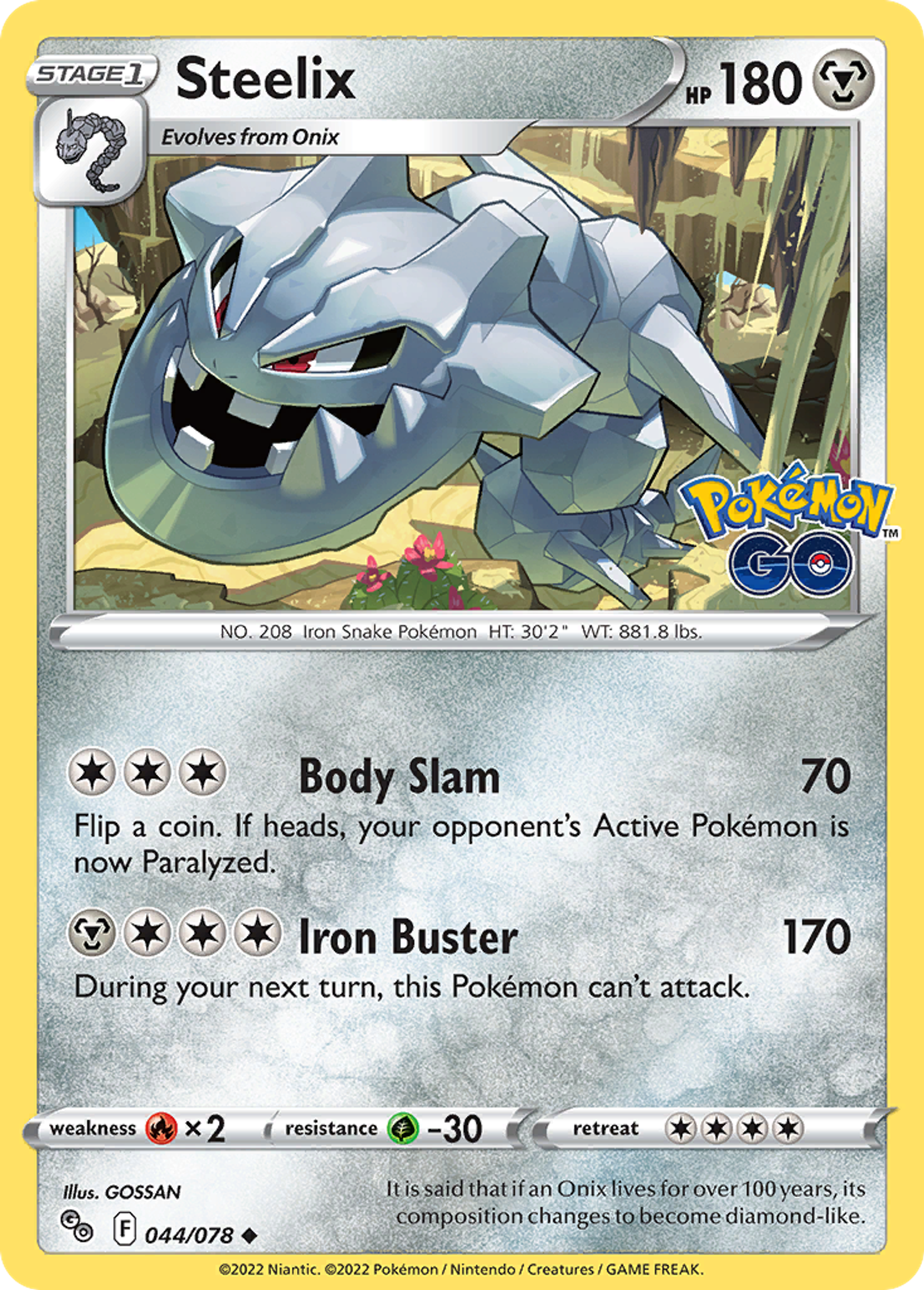 Steelix — Pokemon GO — Pokémon