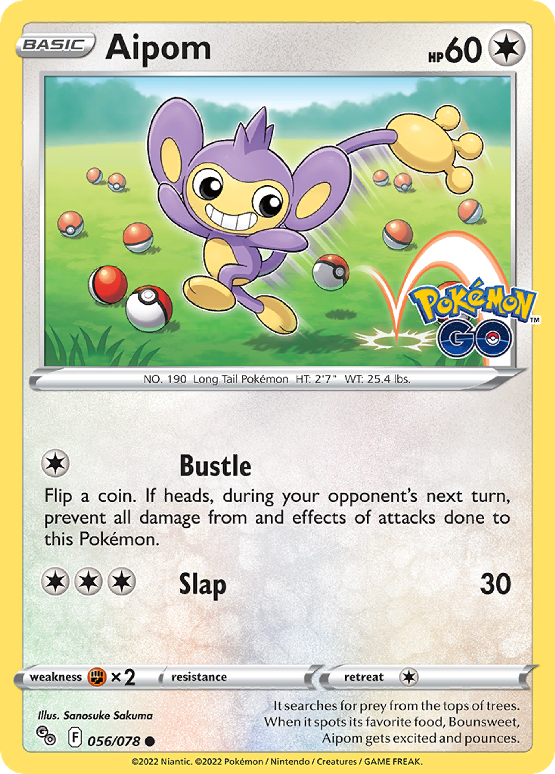 Aipom — Pokemon GO — Pokémon
