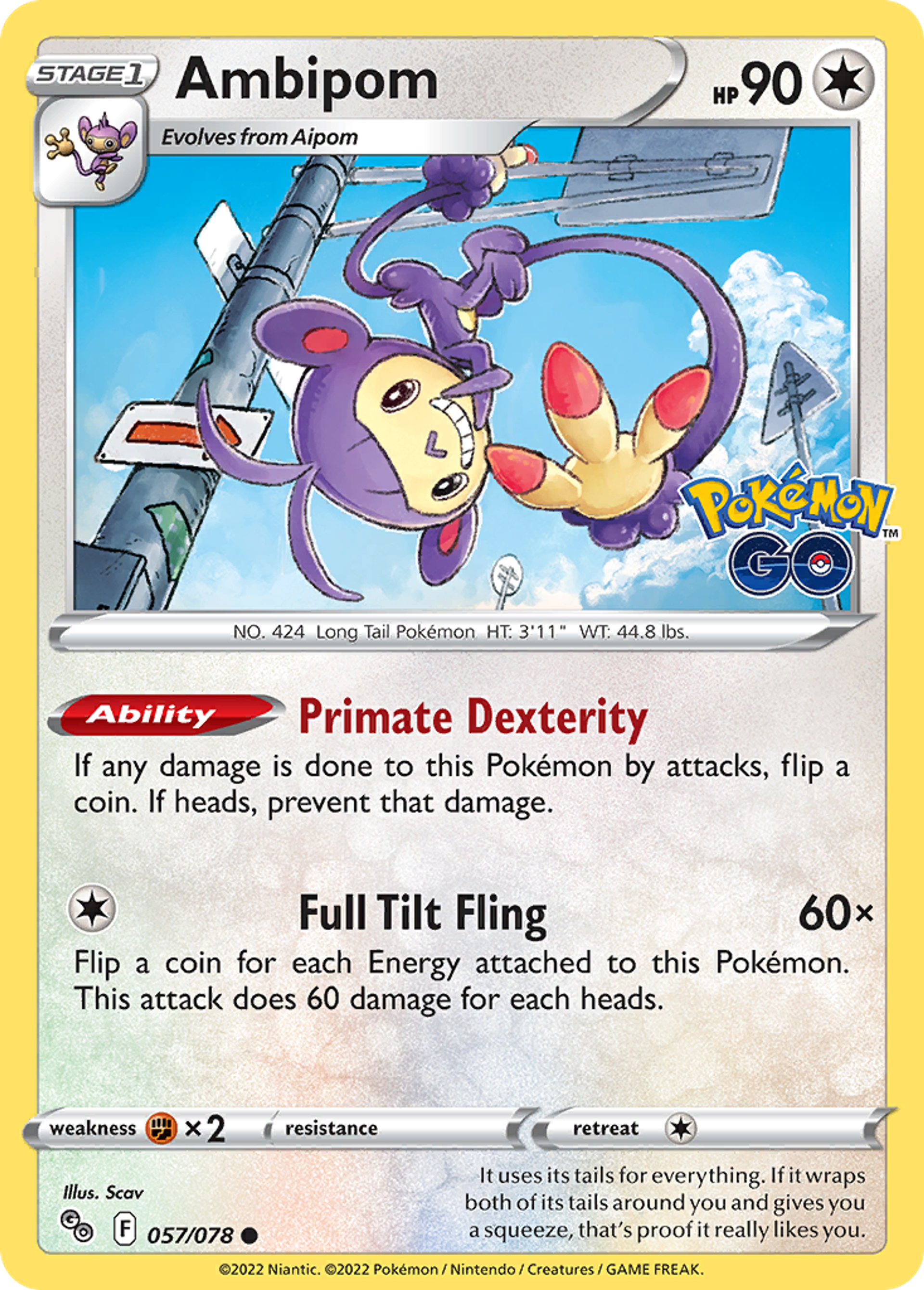 Ambipom — Pokemon GO — Pokémon