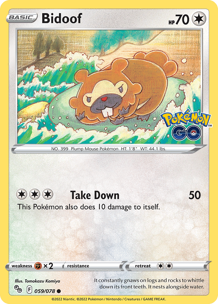 Bidoof — Pokemon GO — Pokemon
