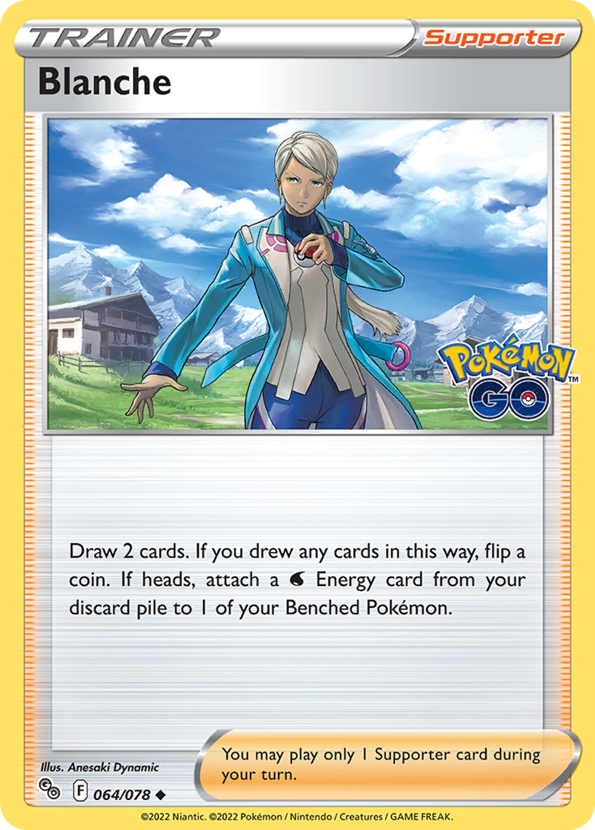 Blanche — Pokemon GO — Pokémon