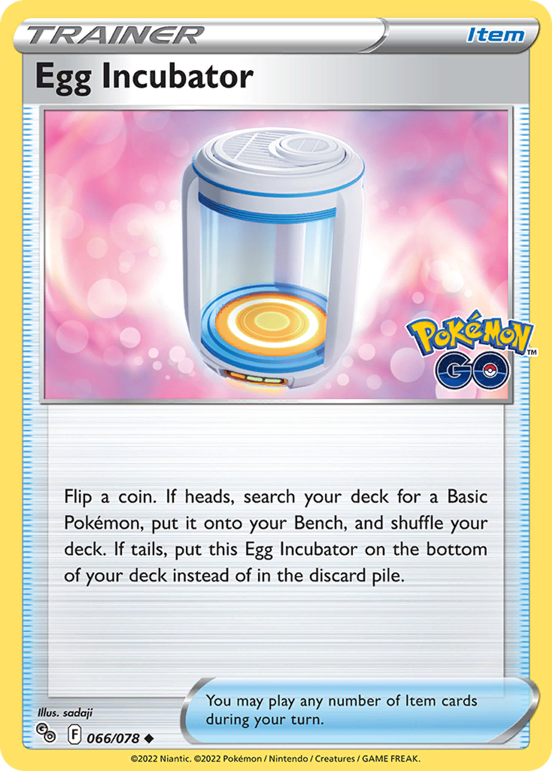 Egg Incubator — Pokemon GO — Pokémon