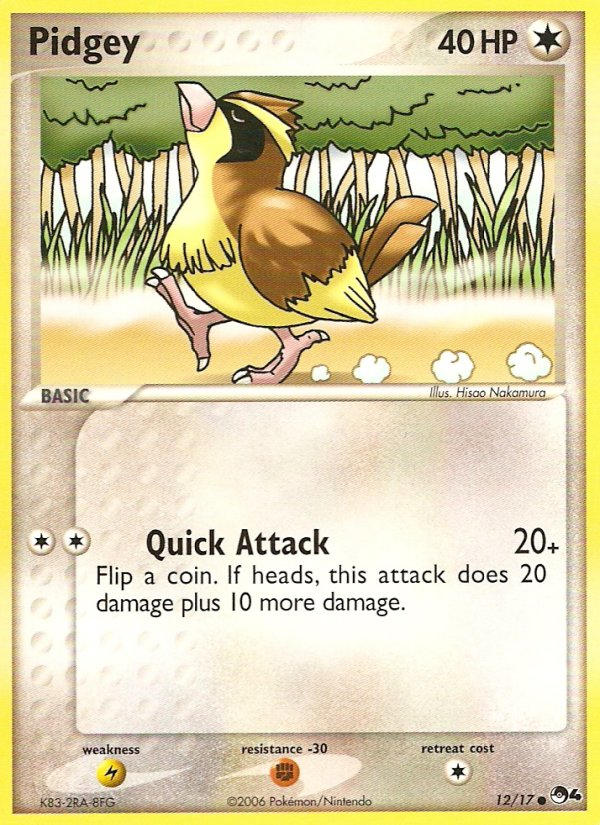 Pidgey — POP Series 4 — Pokemon
