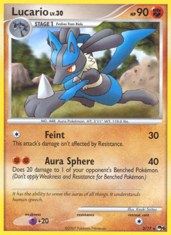 Lucario — POP Series 6 — Pokemon