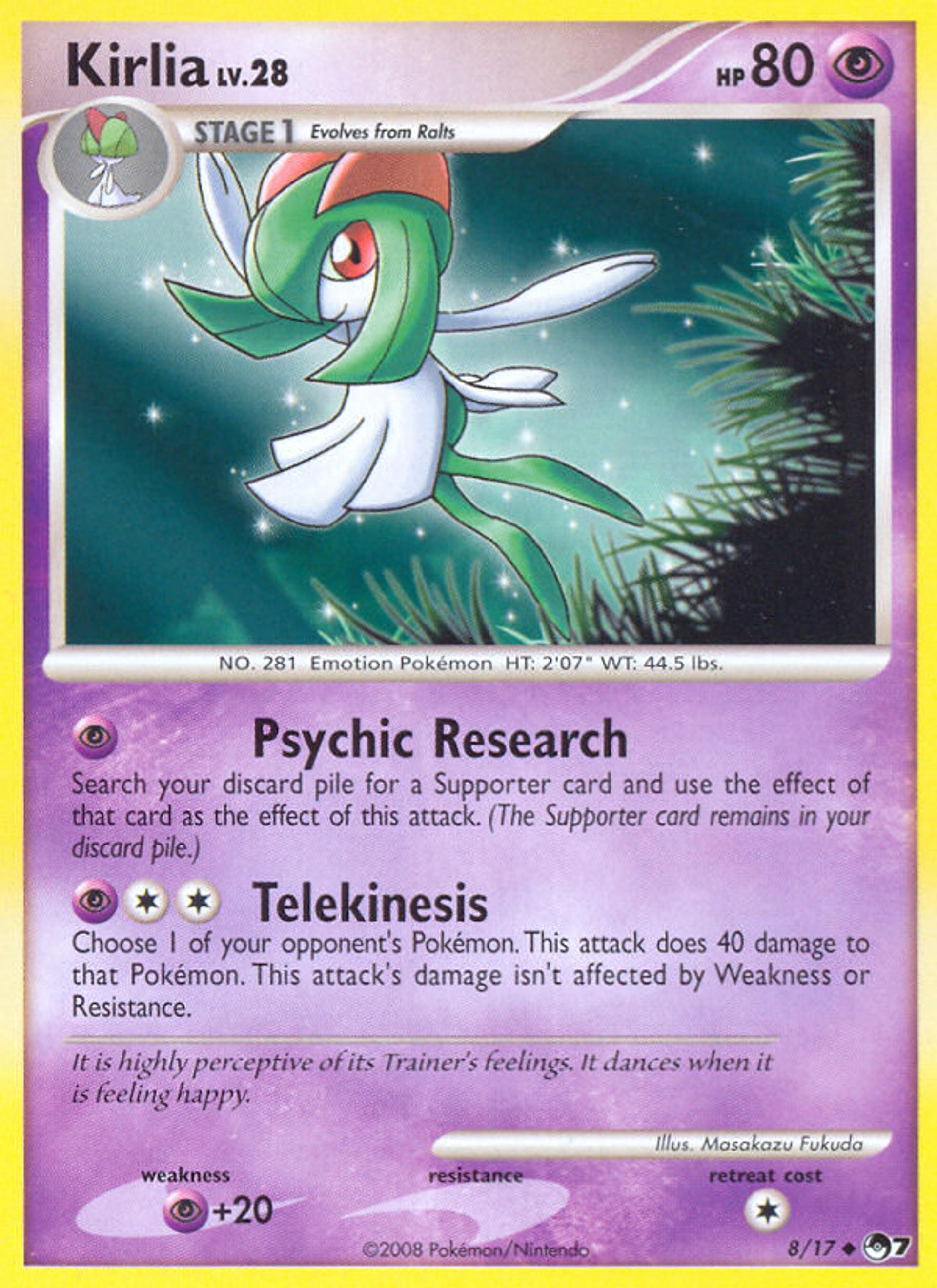 Kirlia — POP Series 7 — Pokemon