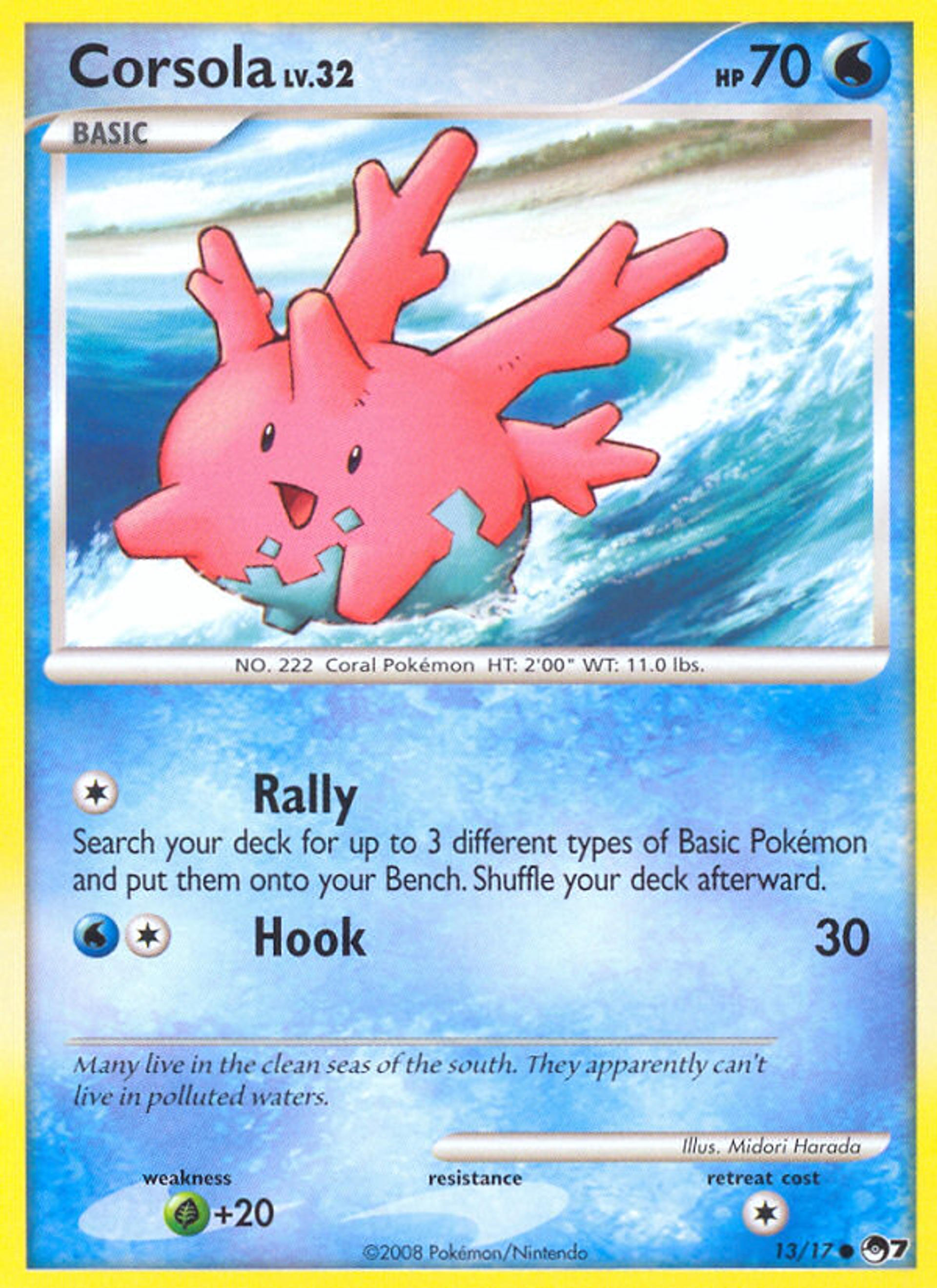 Corayon Lv.32 — POP Series 7 — Pokemon