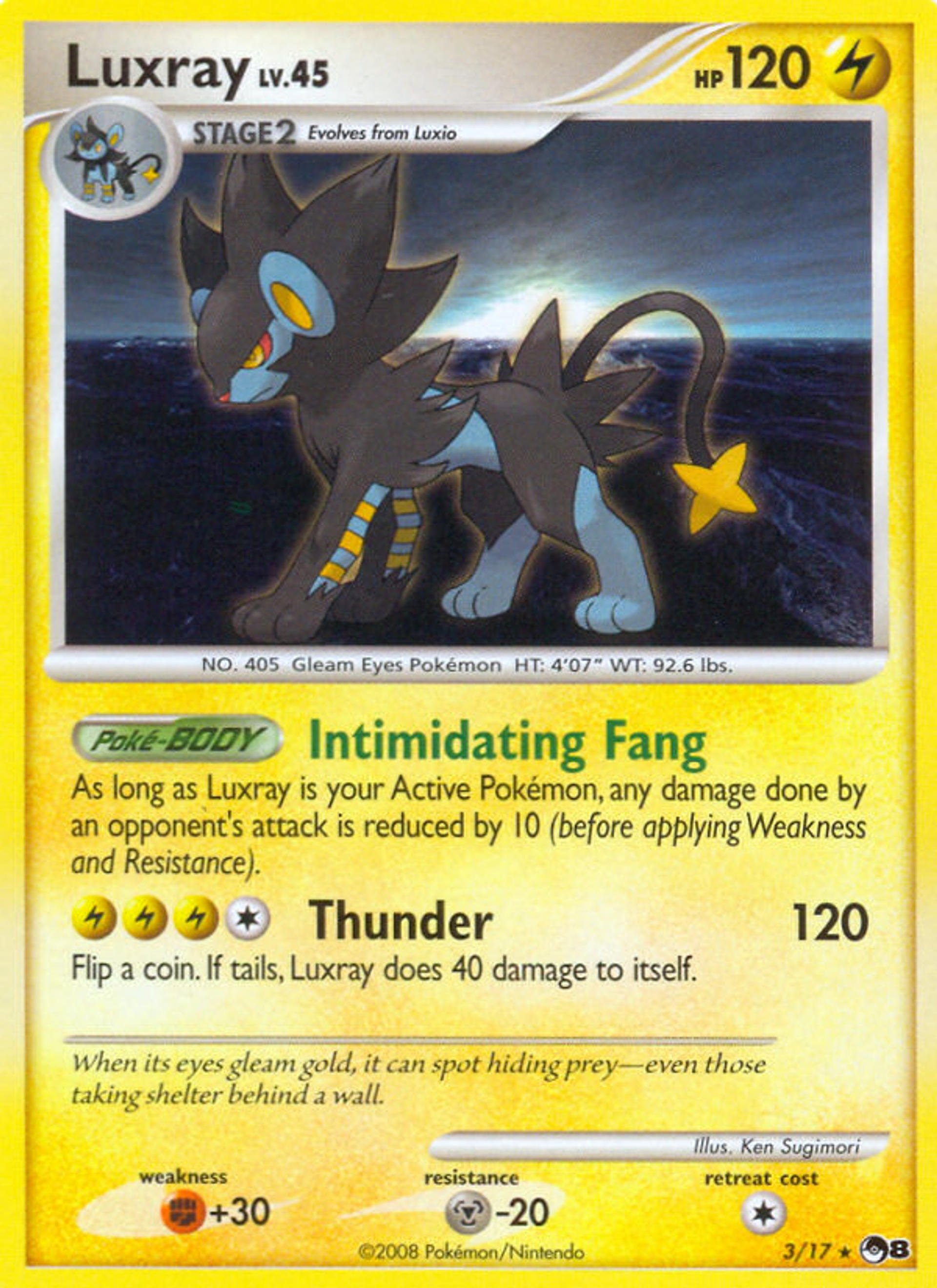 Luxray — POP Series 8 — Pokémon