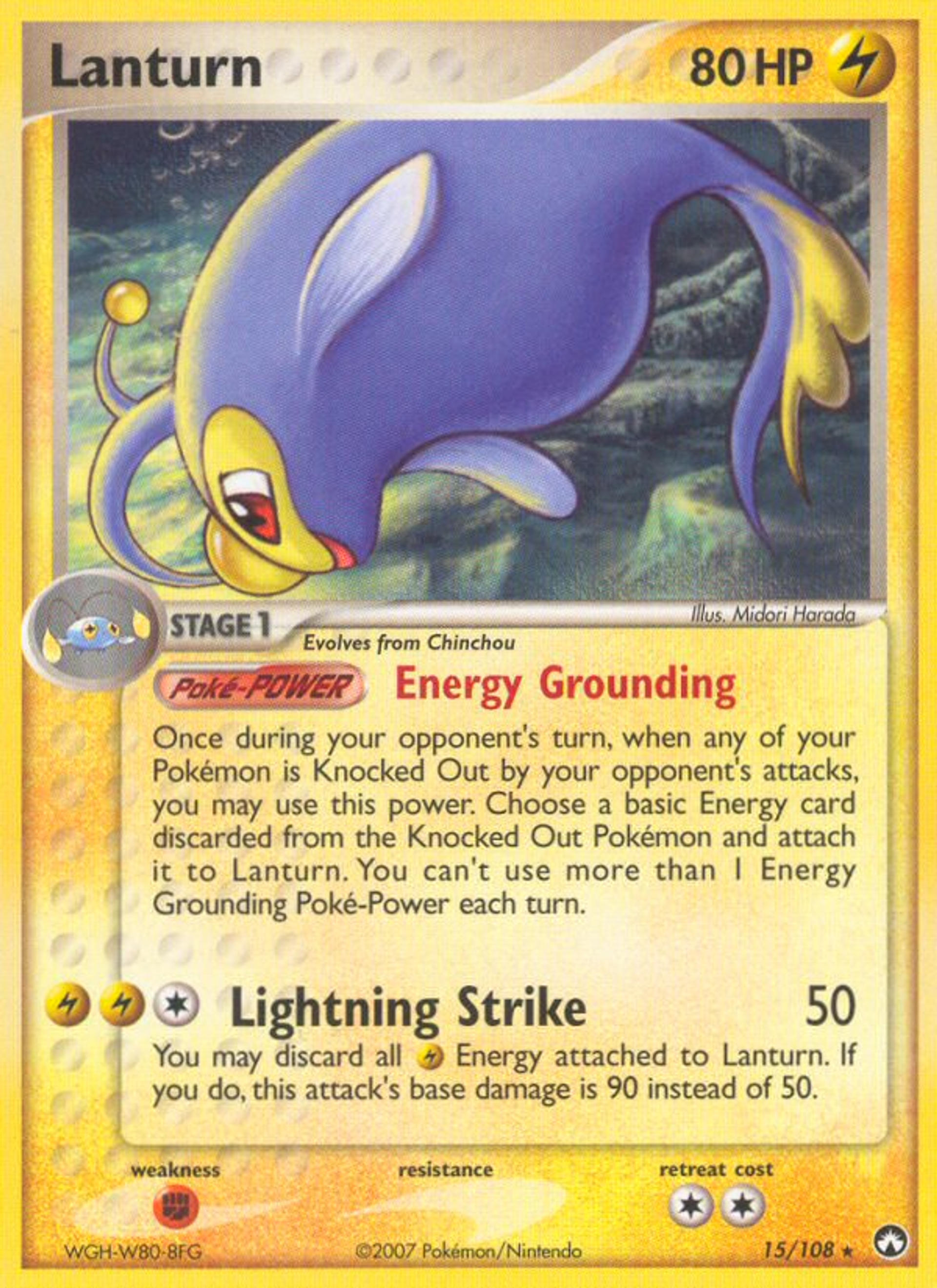 Lanturn — Power Keepers — Pokemon
