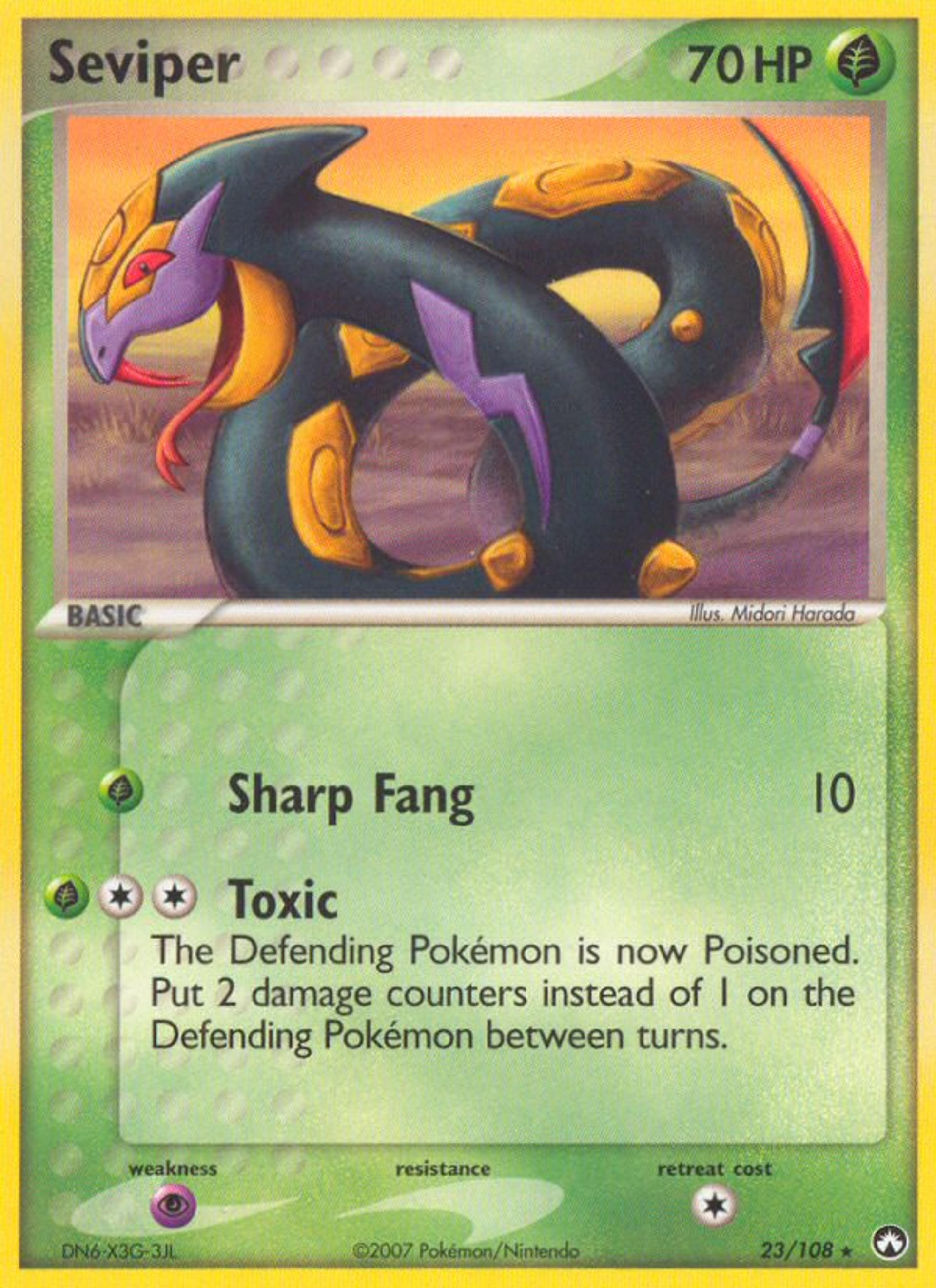 Seviper — Power Keepers — Pokemon