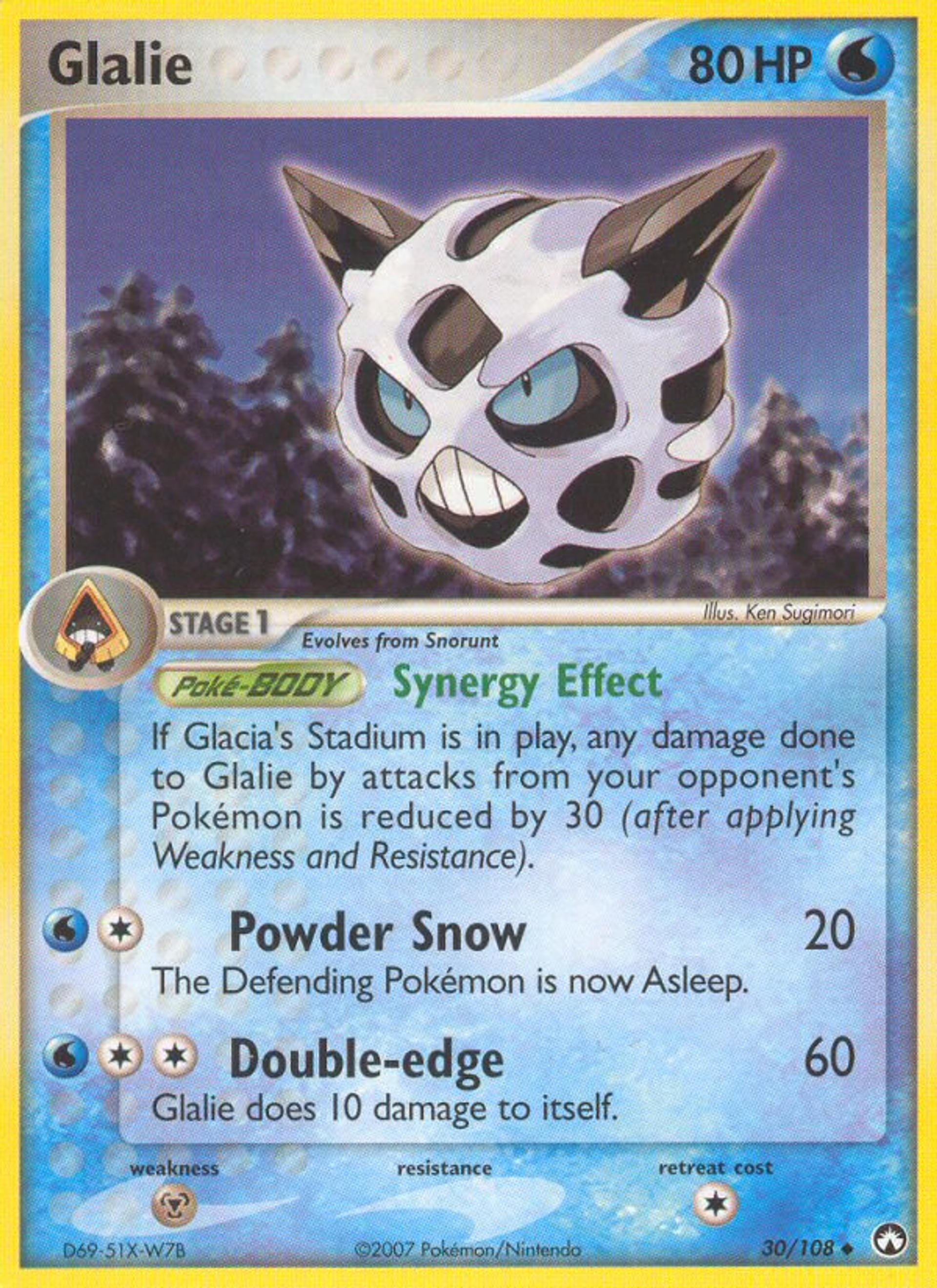 Glalie — Power Keepers — Pokémon