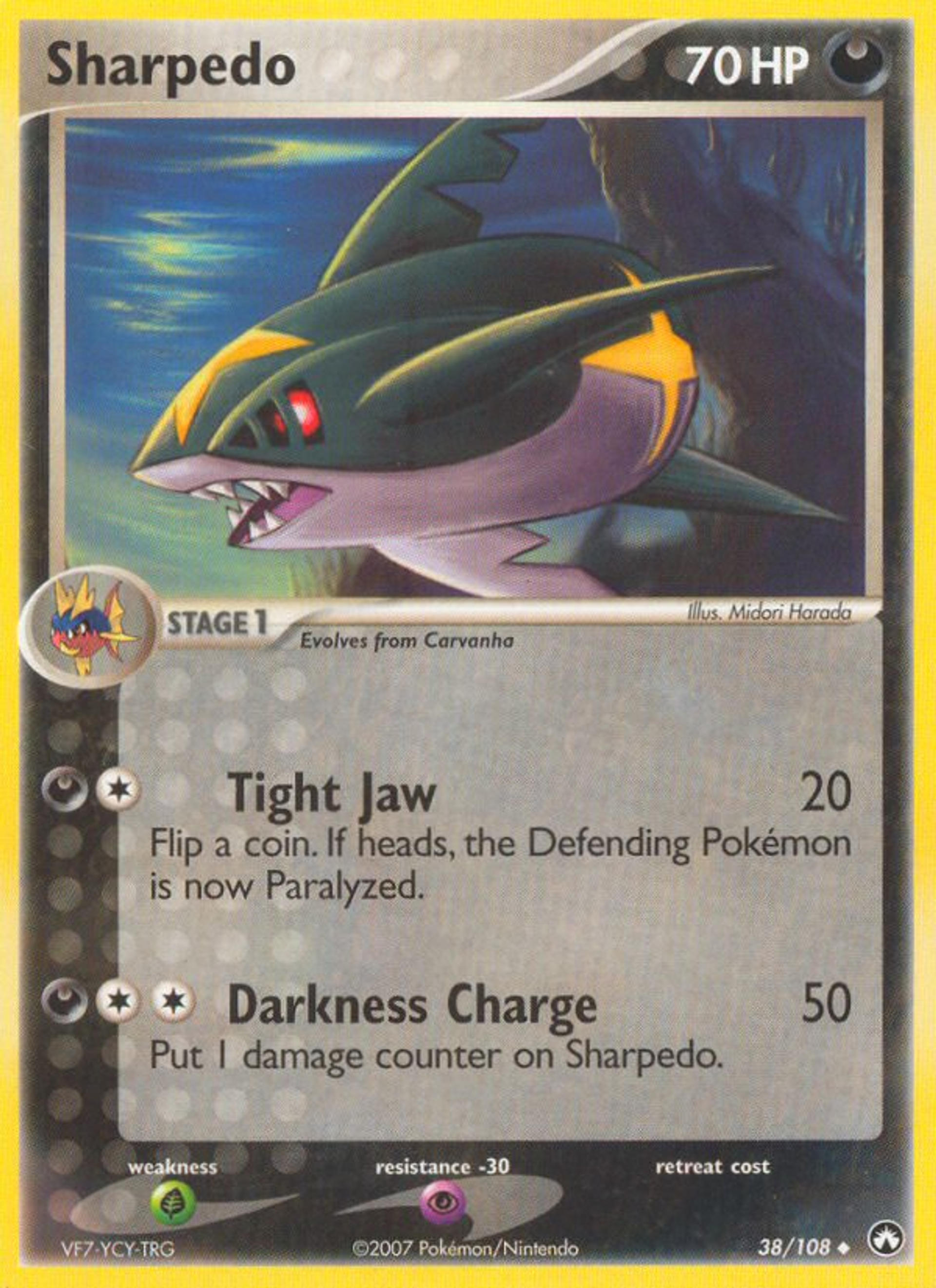 Sharpedo — Power Keepers — Pokémon
