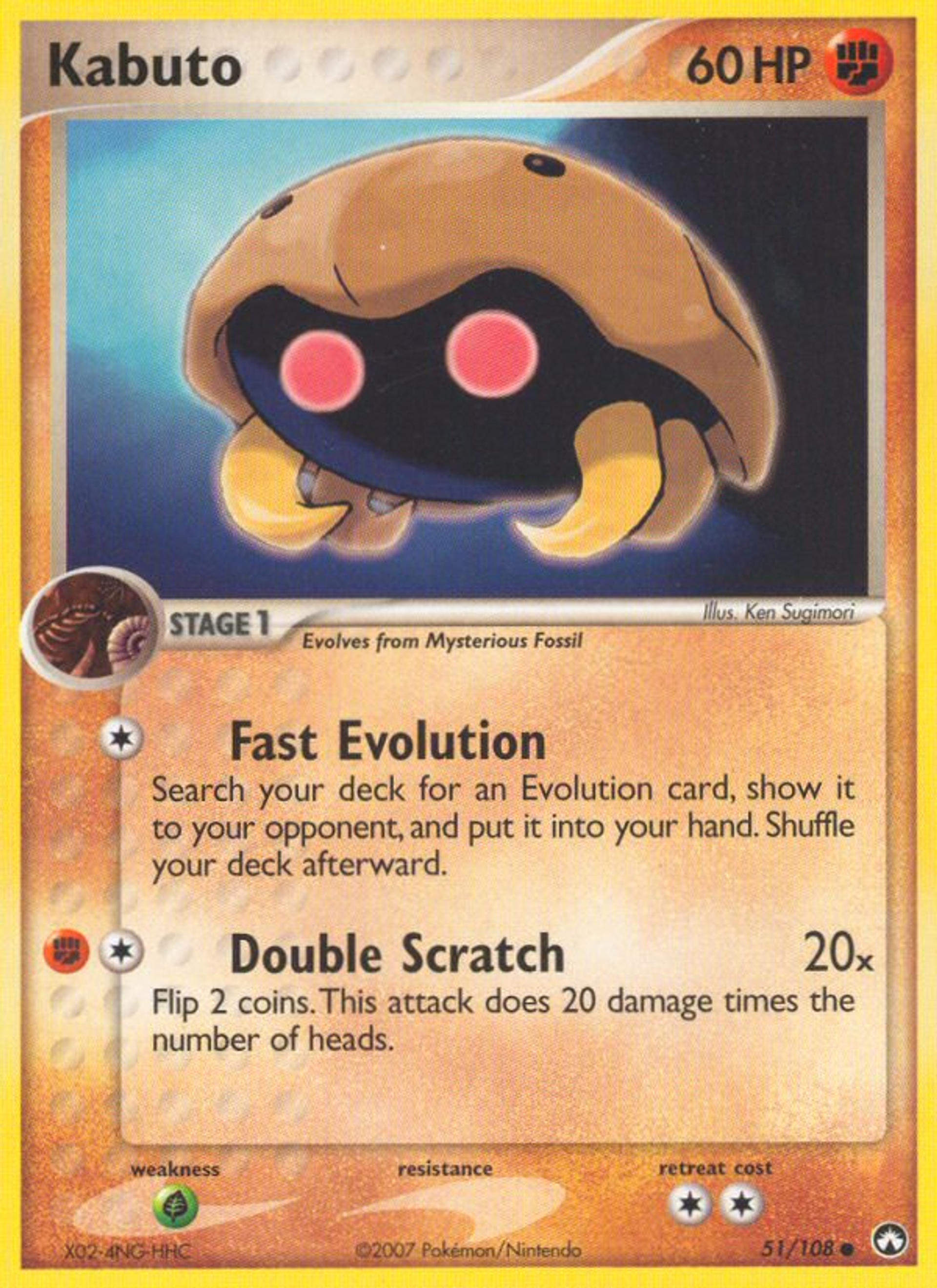 Kabuto — Power Keepers — Pokemon