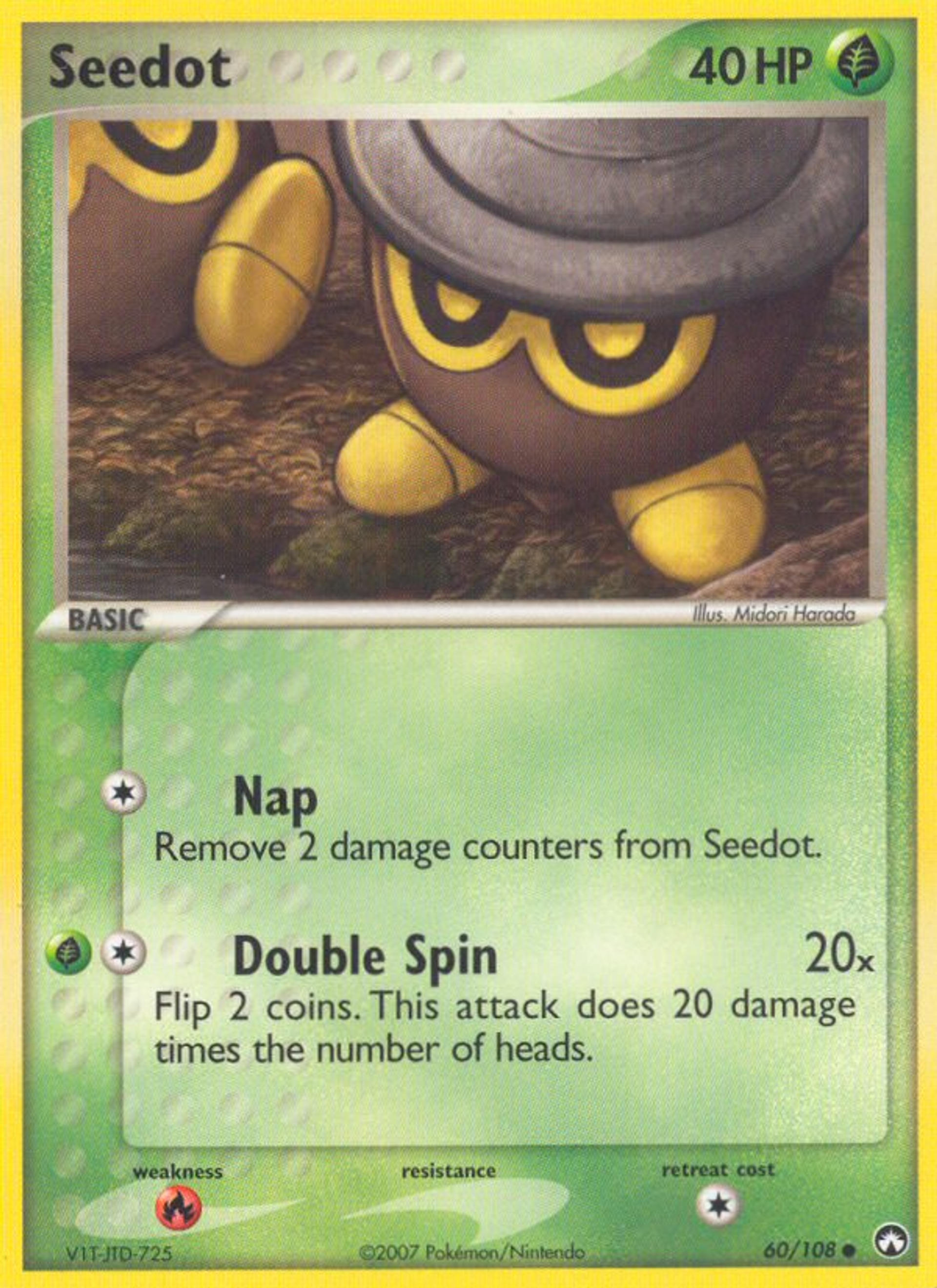 Seedot — Power Keepers — Pokemon