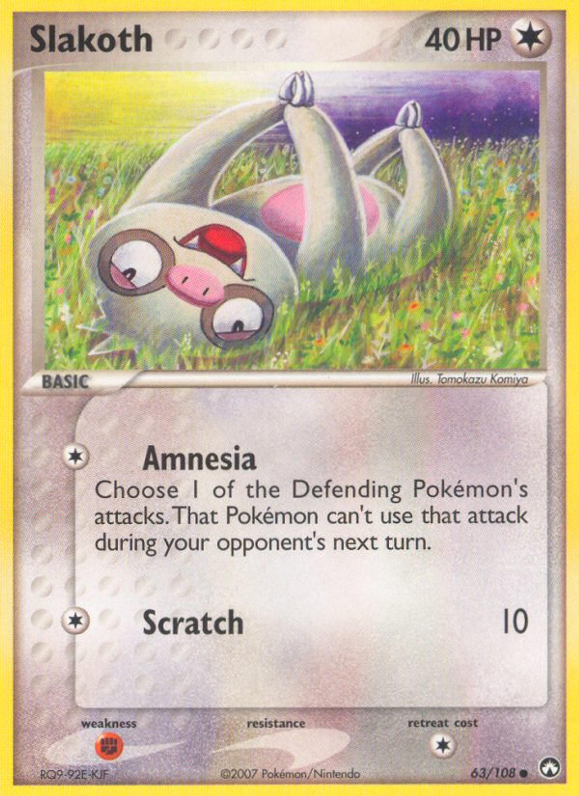 Slakoth — Power Keepers — Pokemon