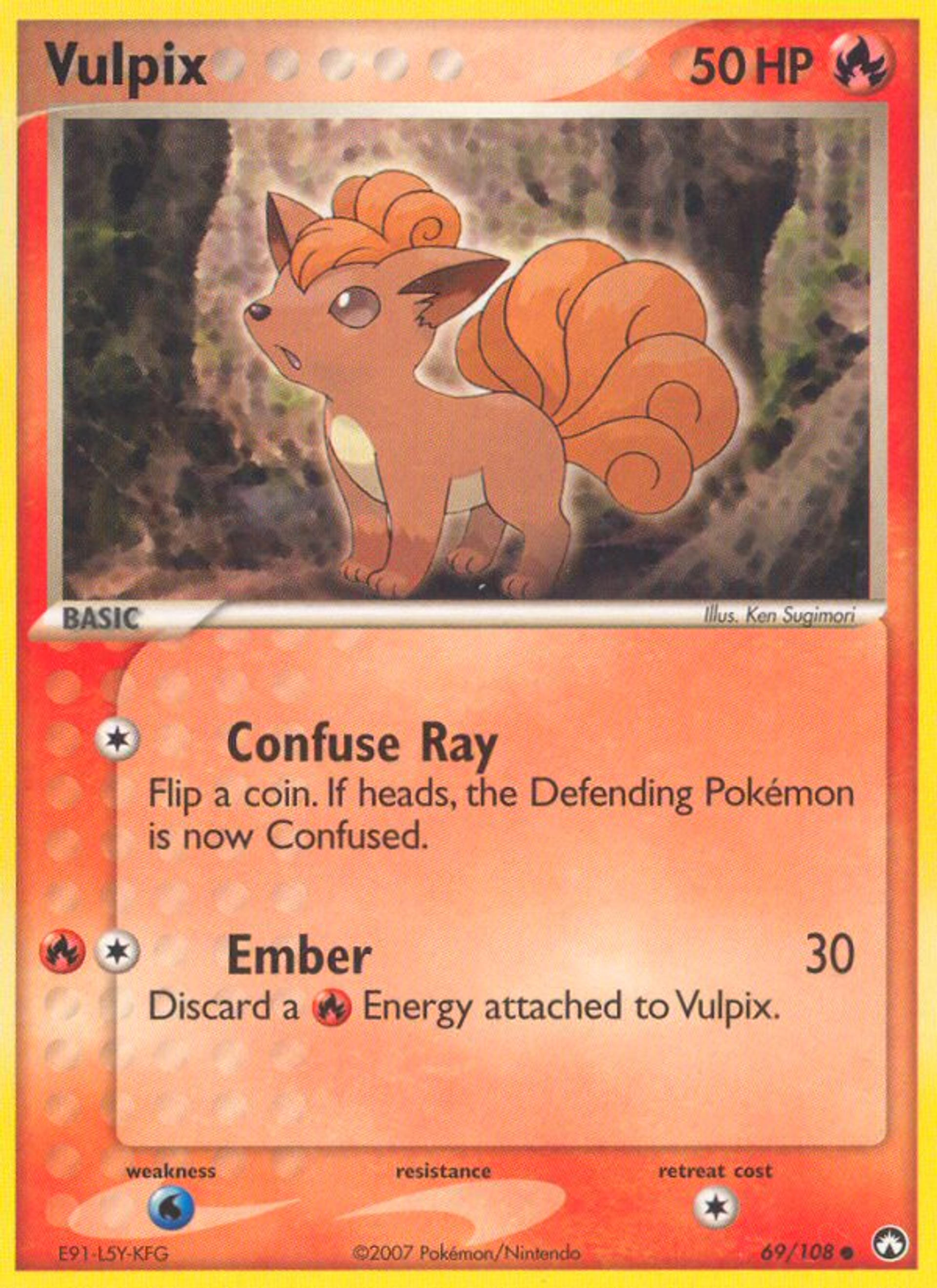 Vulpix — Power Keepers — Pokemon