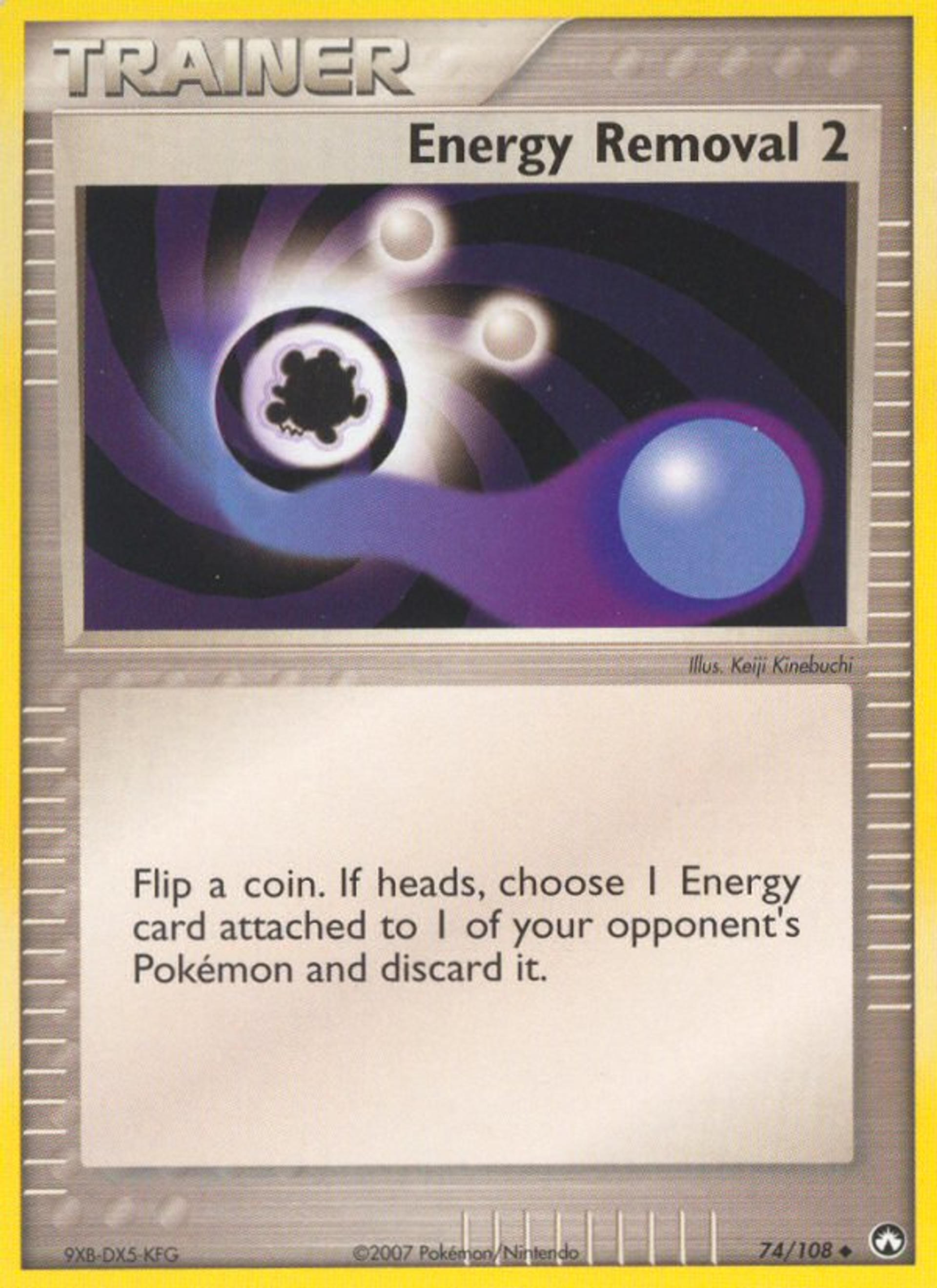 Energy Removal — Power Keepers — Pokemon