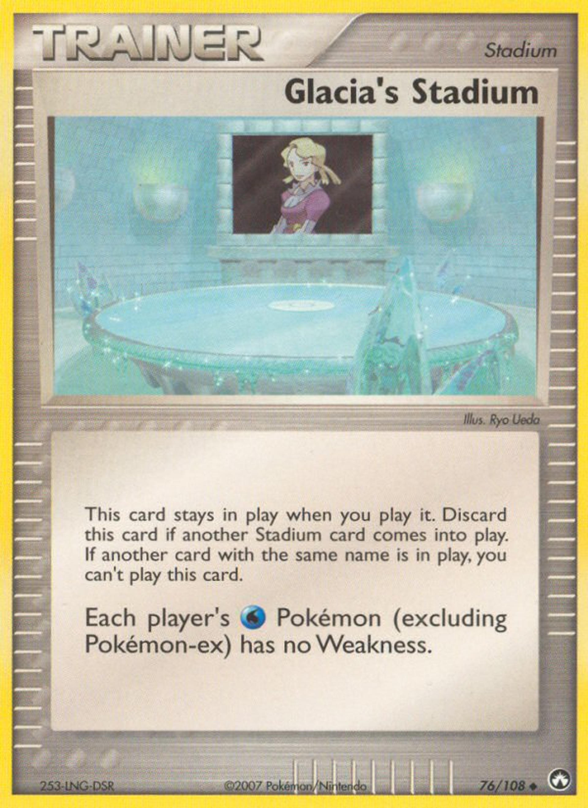 Glacia's Stadium — Power Keepers — Pokemon
