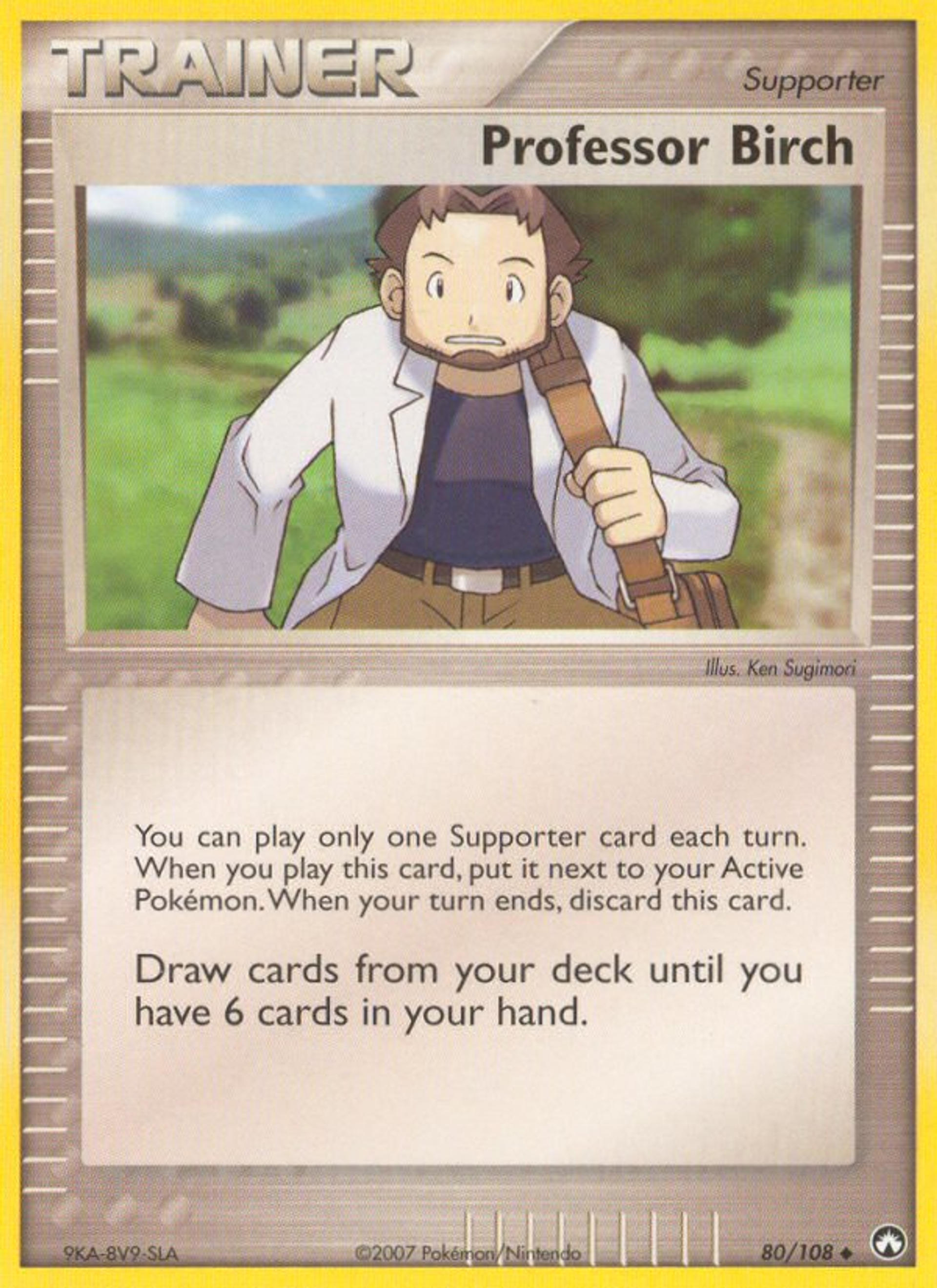 Professor Birch — Power Keepers — Pokemon