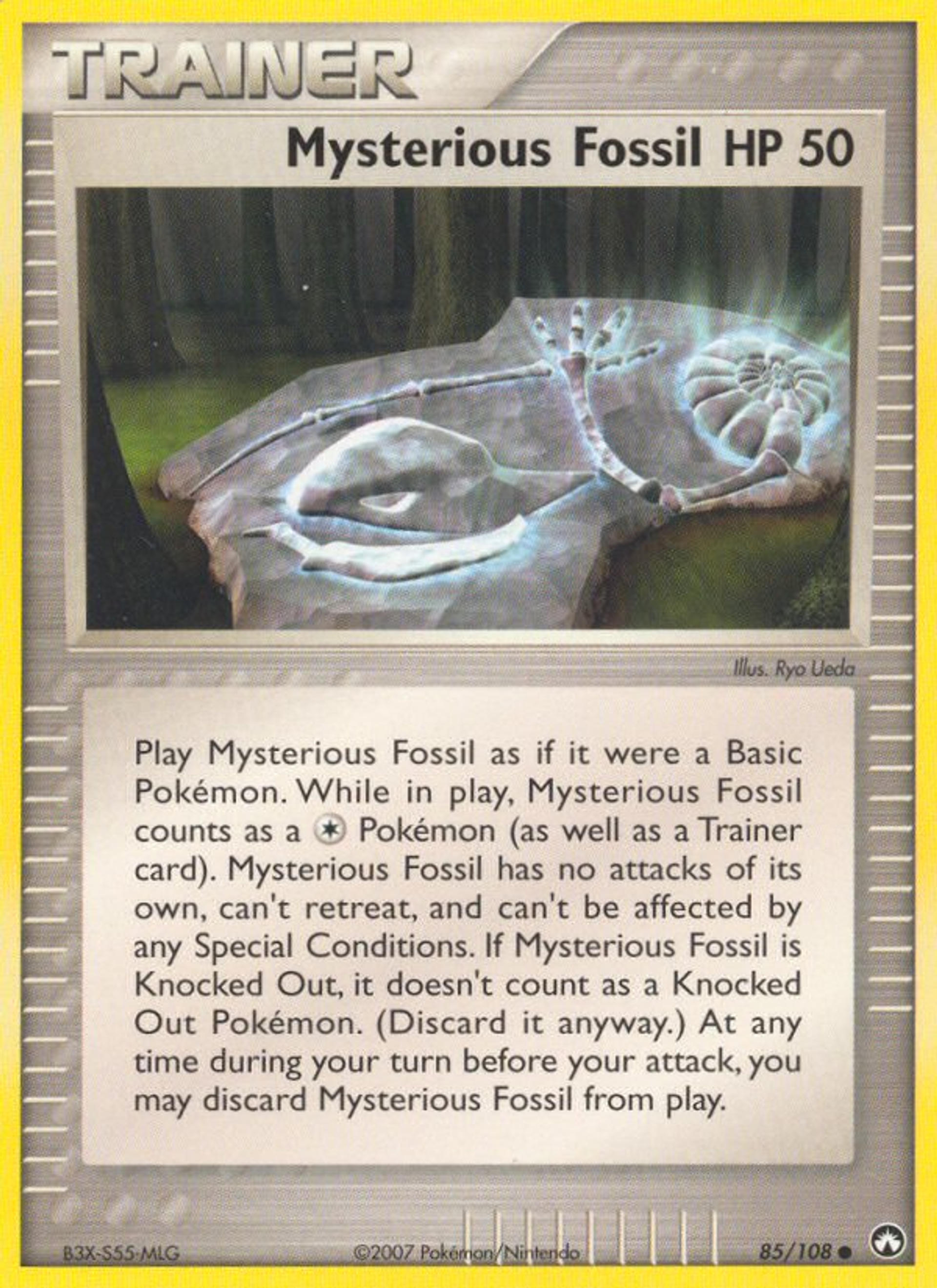 Mysterious Fossil — Power Keepers — Pokemon