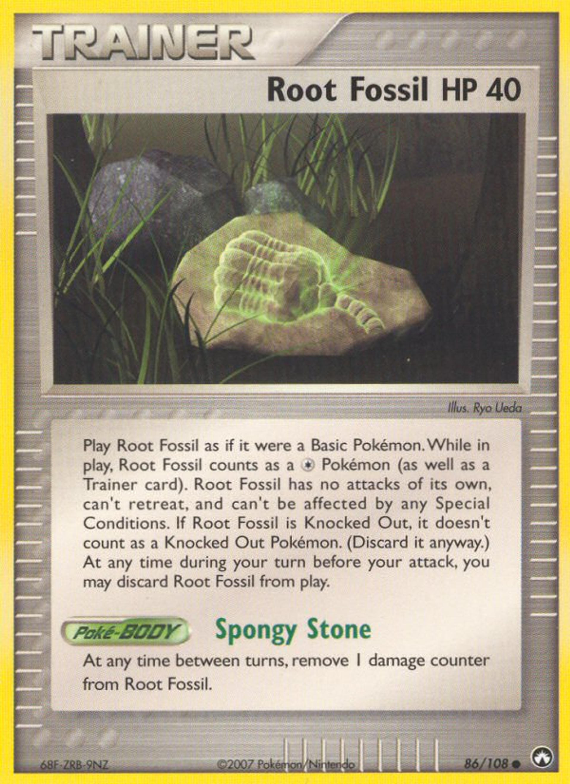 Root Fossil — Power Keepers — Pokemon