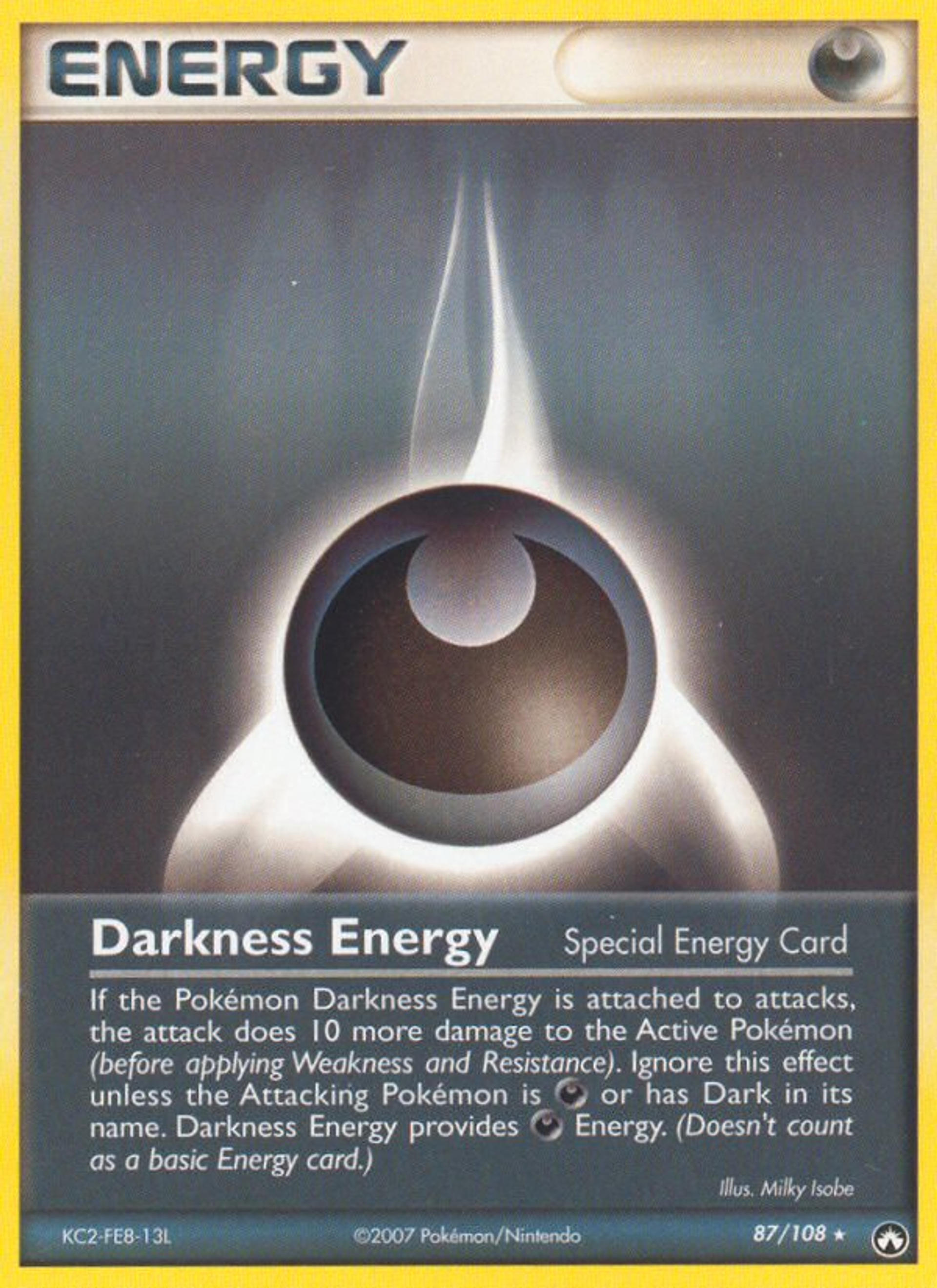 Darkness Energy — Power Keepers — Pokemon