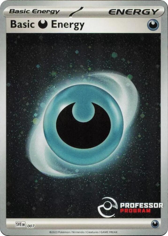 Darkness Energy — Professor Program Promos — Pokemon