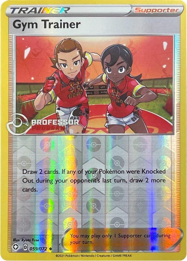 Gym Trainer — Professor Program Promos — Pokemon
