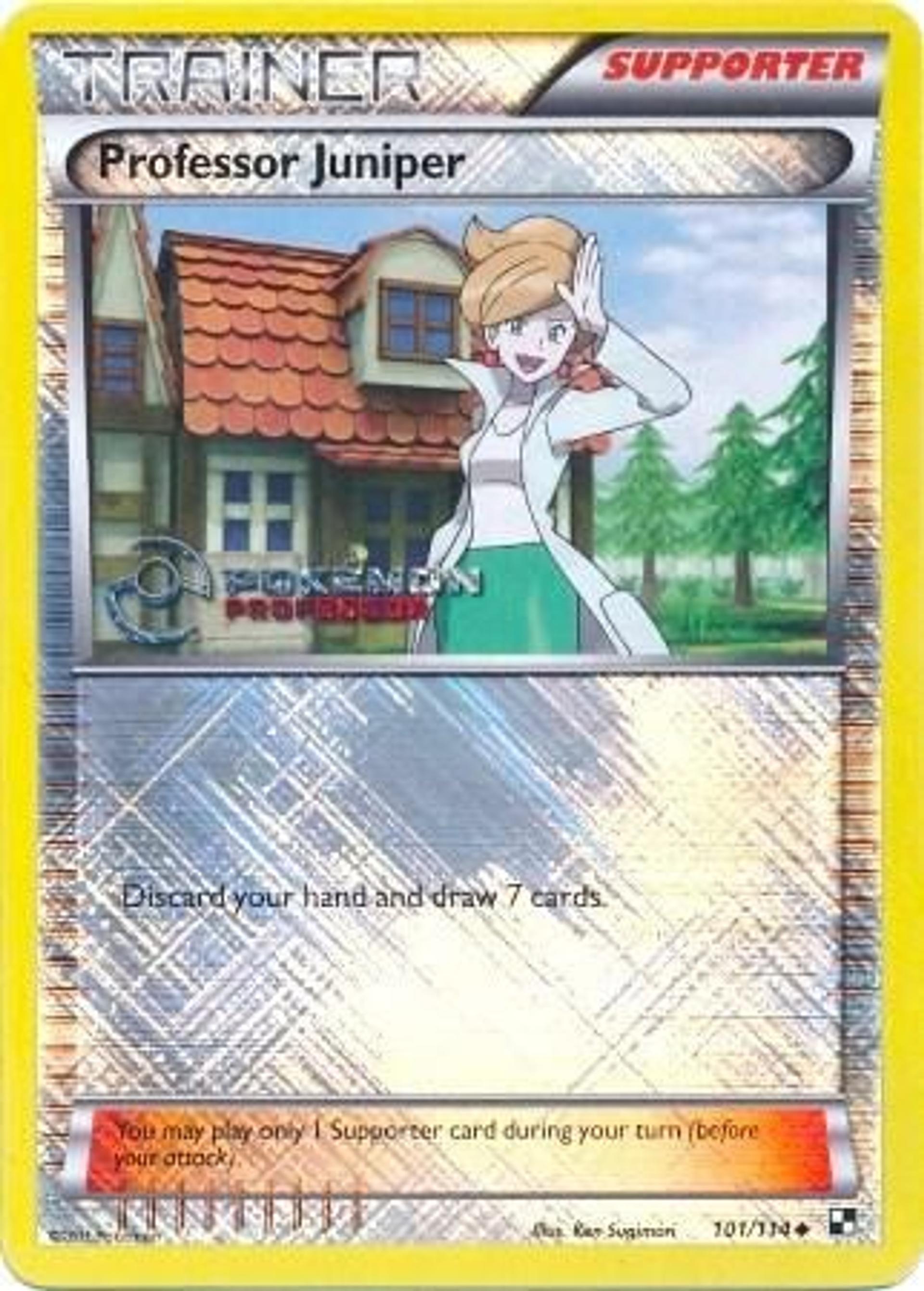 Professor Juniper — Professor Program Promos — Pokemon