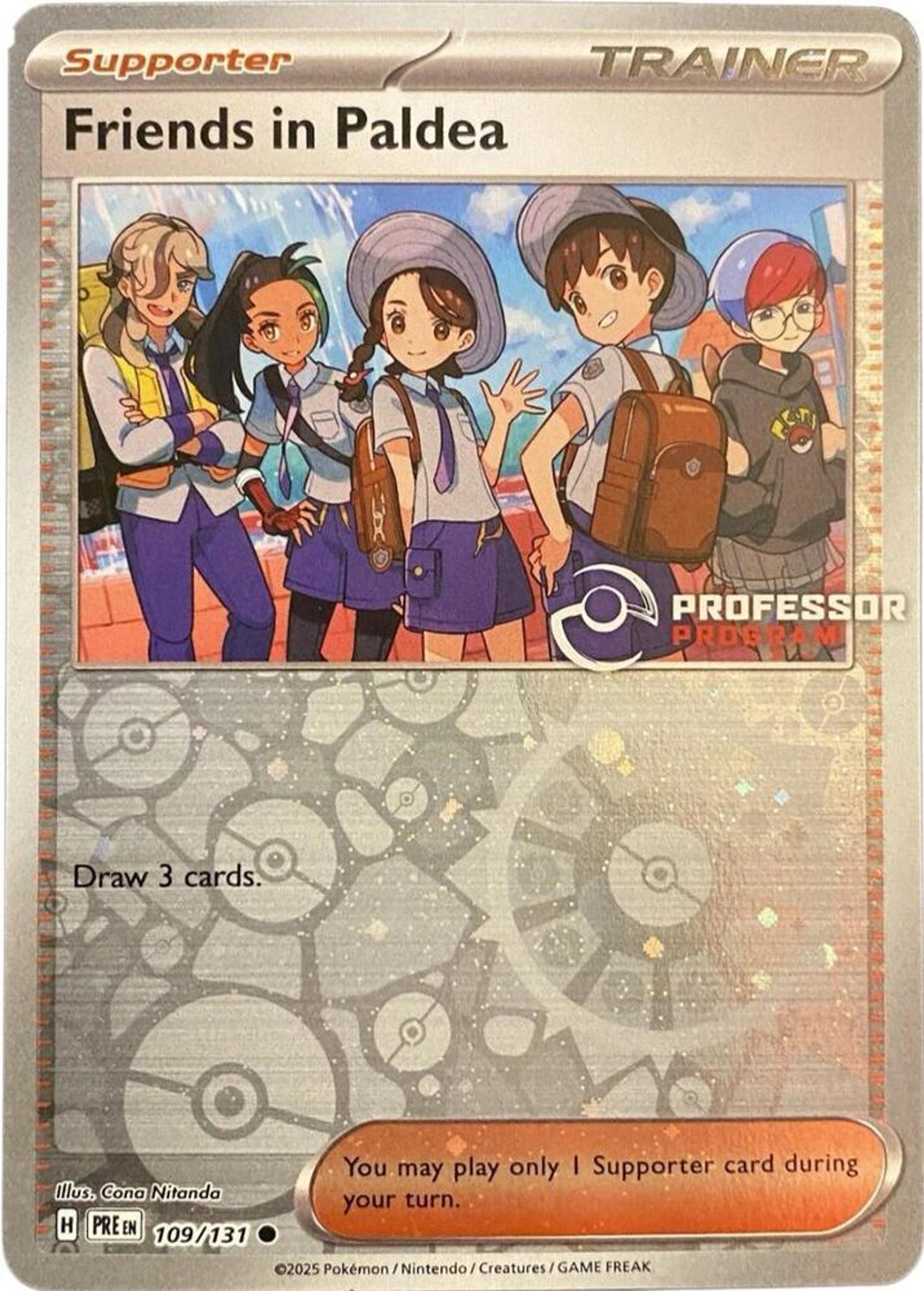 Friends in Paldea — Professor Program Promos — Pokemon