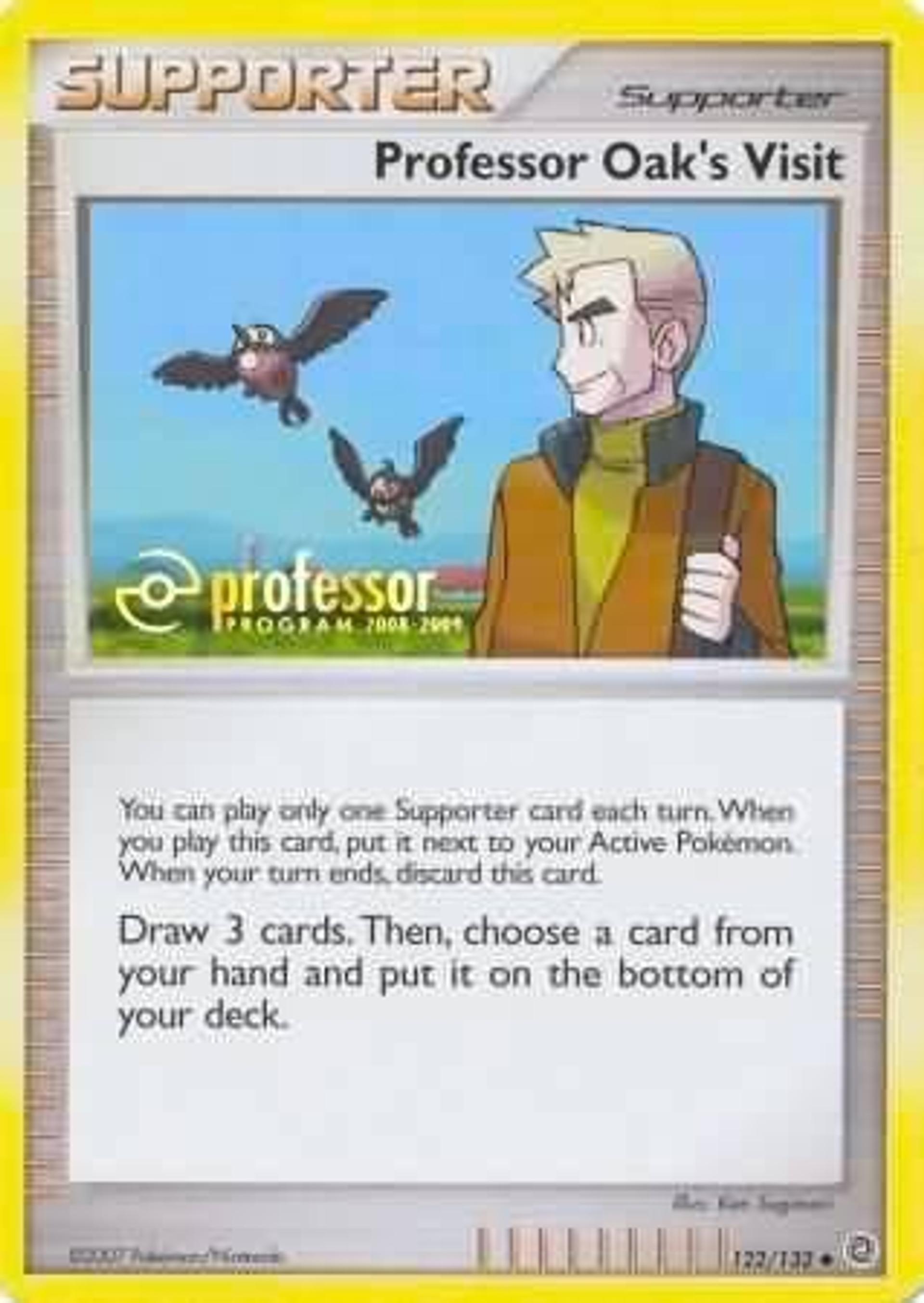 Professor Oak's Visit — Professor Program Promos — Pokemon