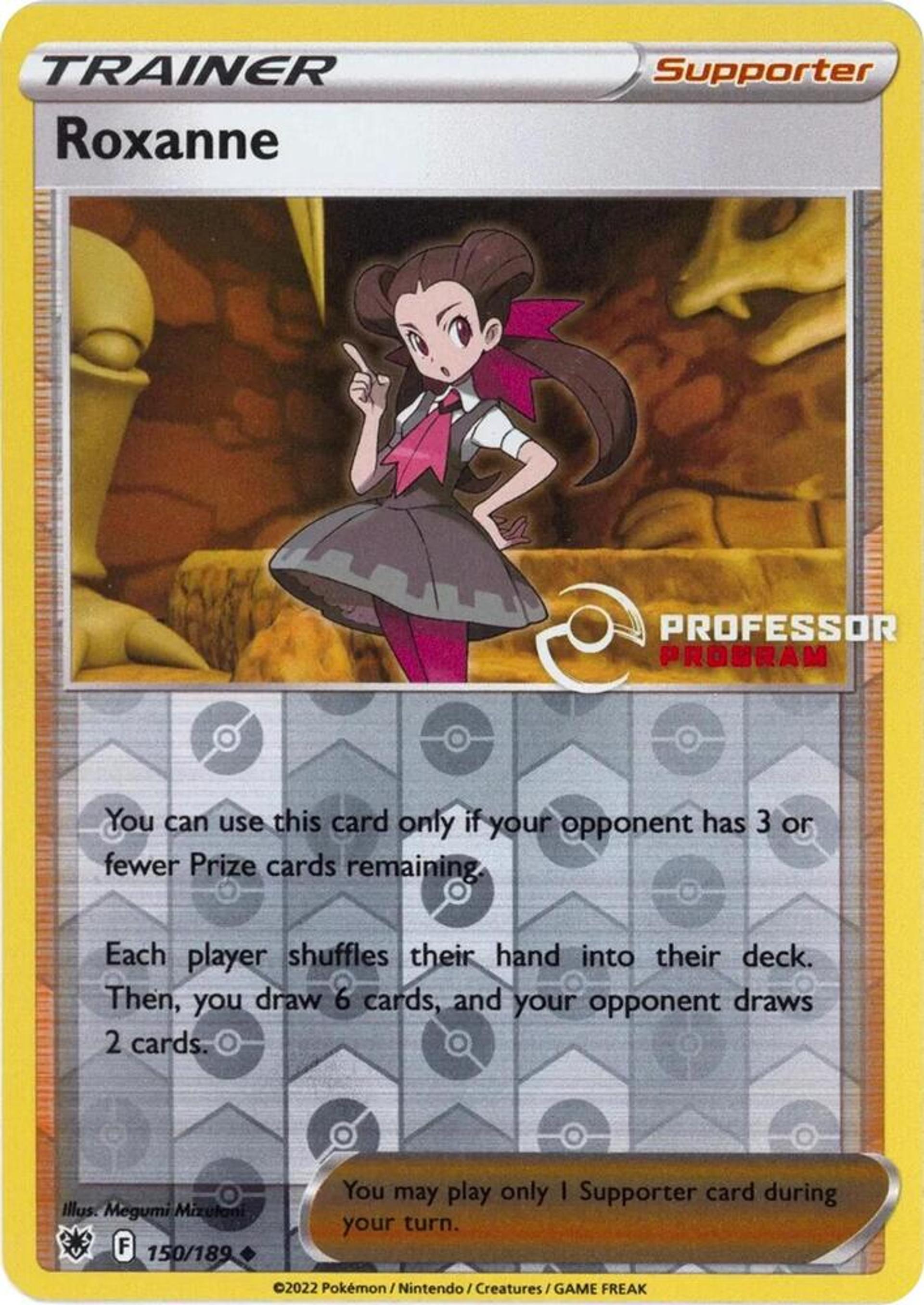 Roxanne — Professor Program Promos — Pokemon