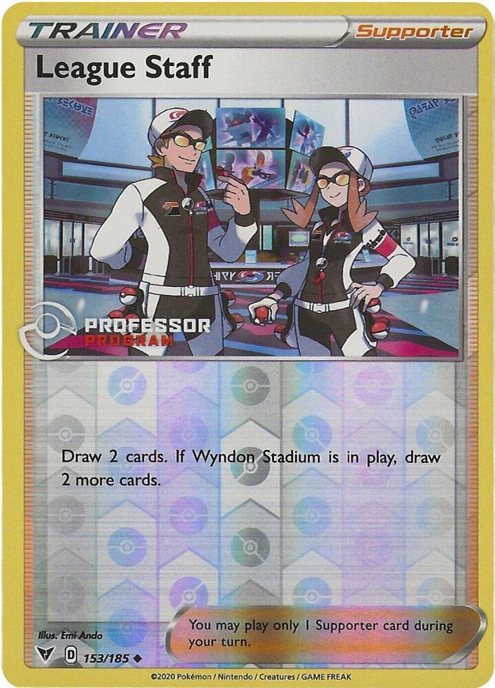League Staff — Professor Program Promos — Pokemon