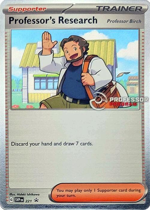 Professor's Research — Professor Program Promos — Pokemon