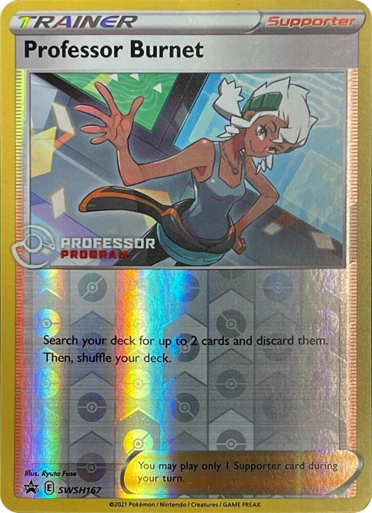 Professor Burnet — Professor Program Promos — Pokemon