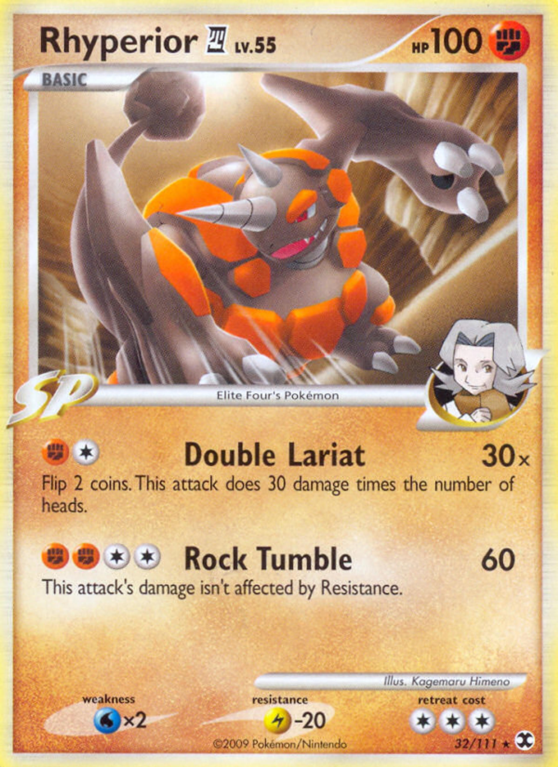 Rhyperior E4 — Rising Rivals — Pokemon