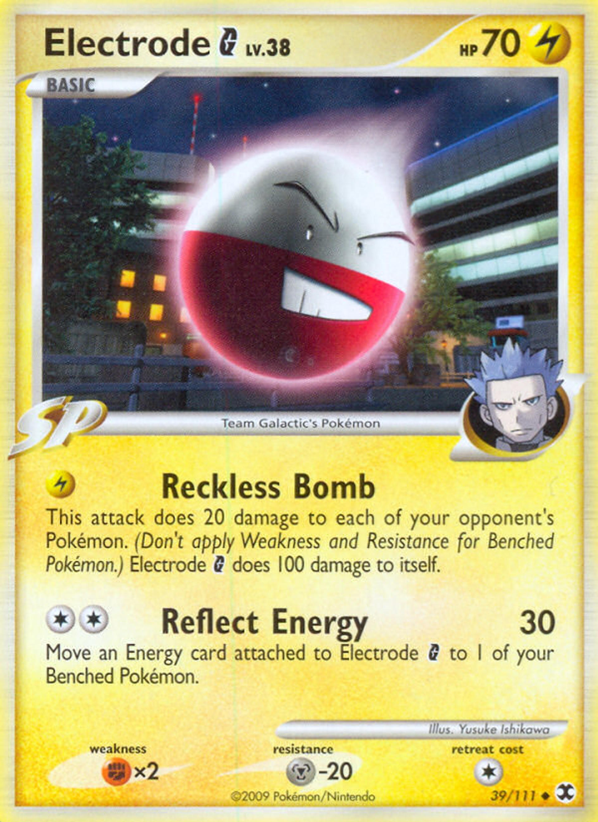 Electrode G — Rising Rivals — Pokemon