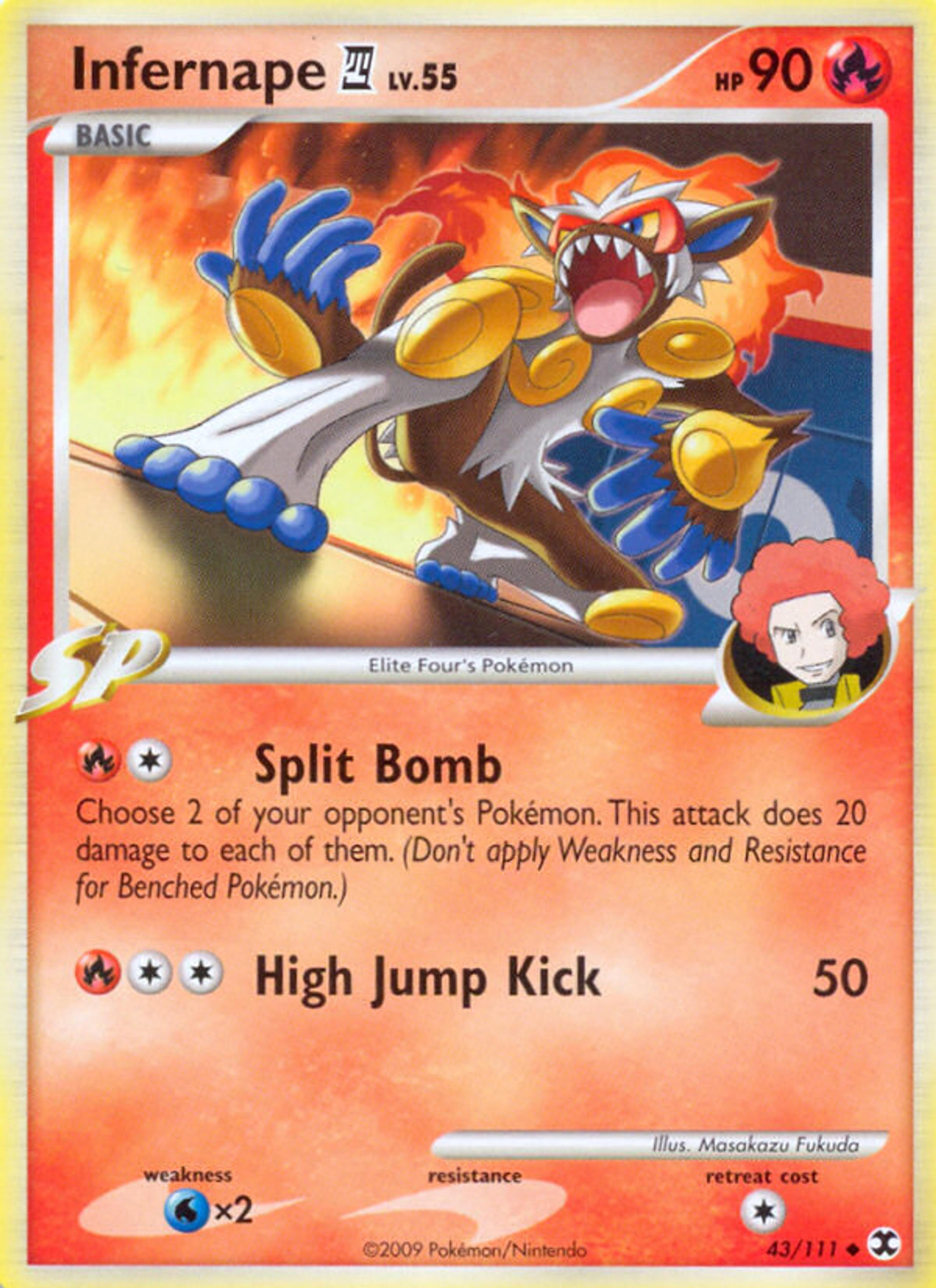 Infernape E4 — Rising Rivals — Pokemon