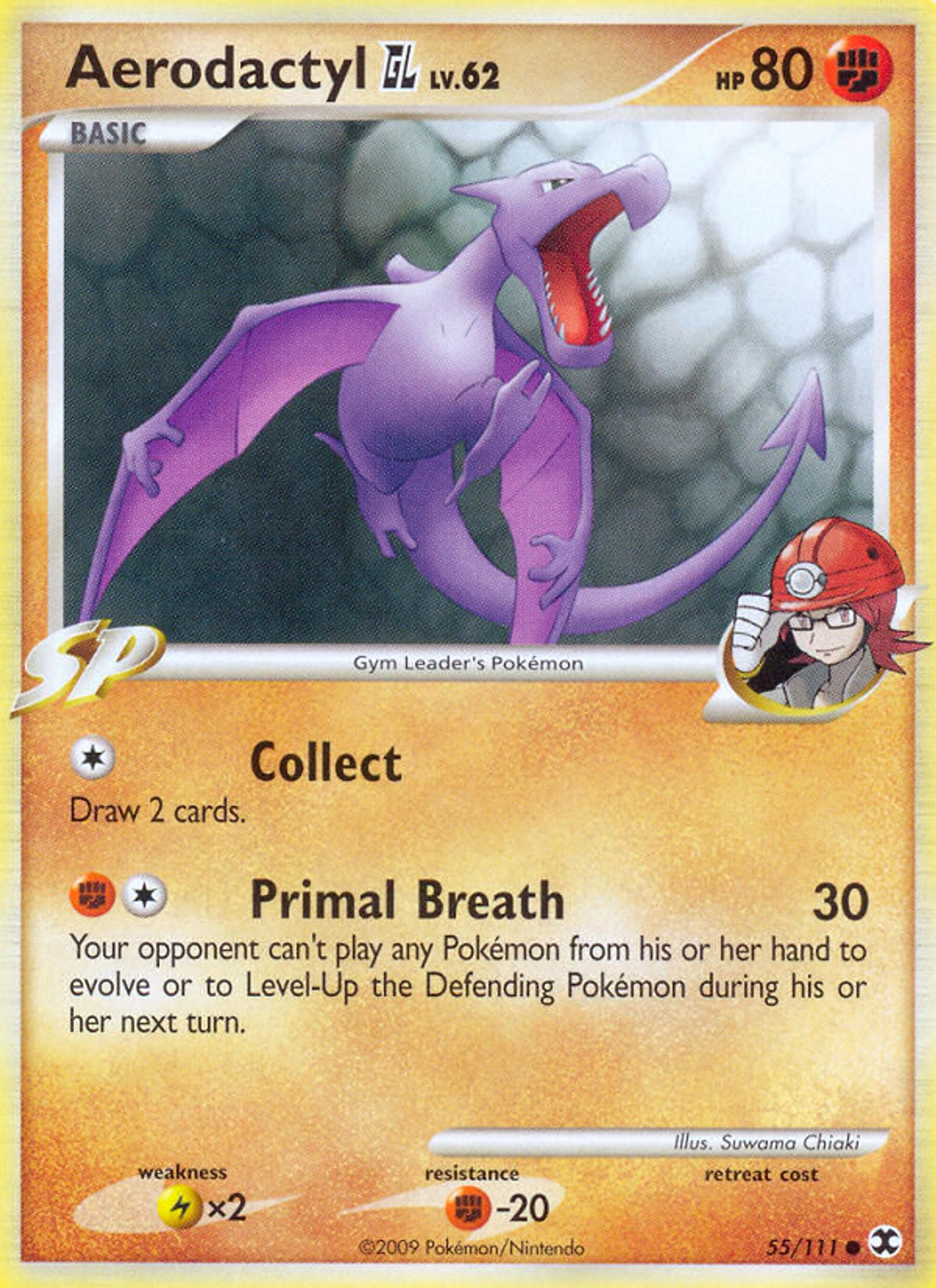 Aerodactyl GL — Rising Rivals — Pokemon