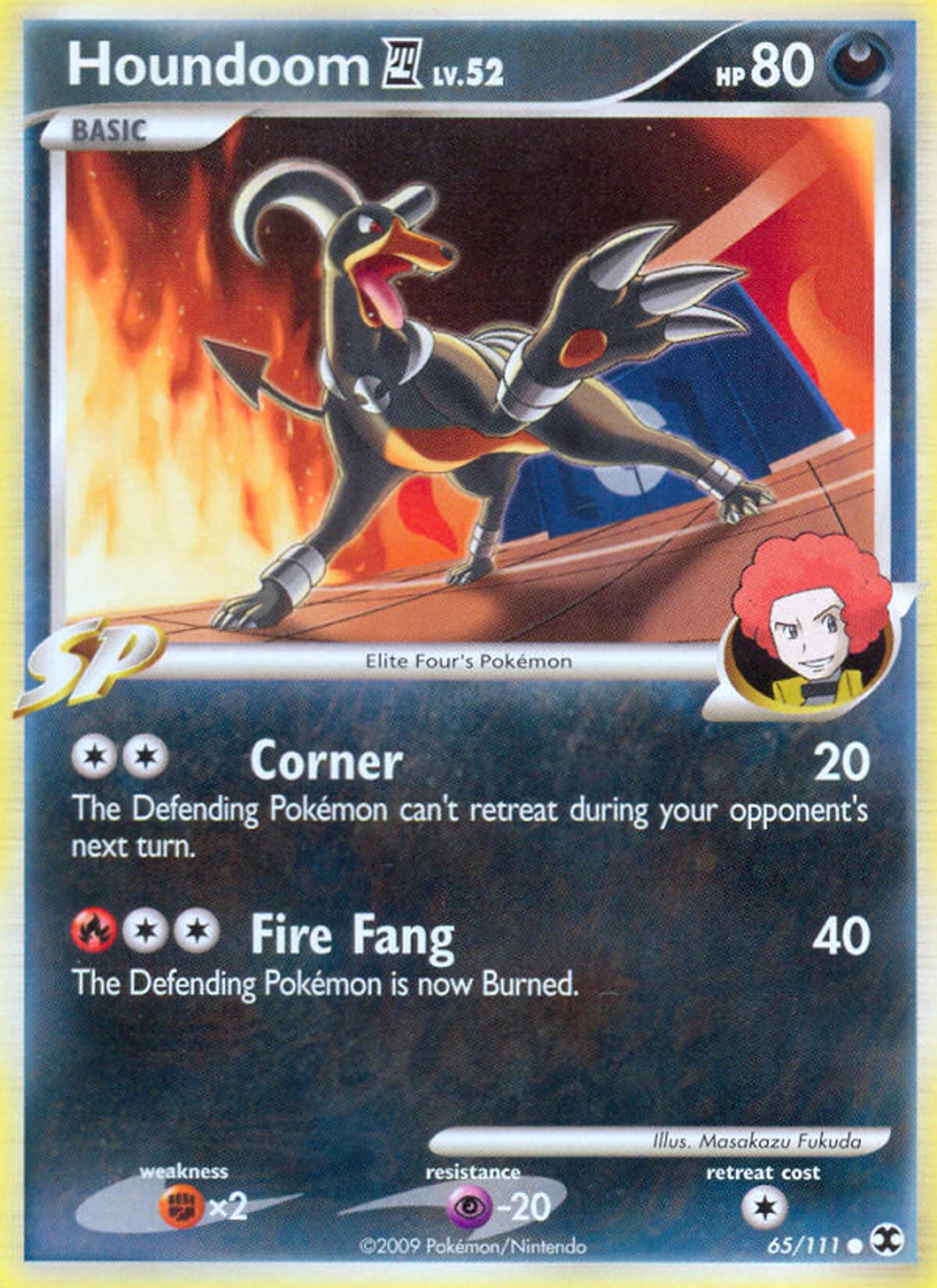 Houndoom E4 — Rising Rivals — Pokemon