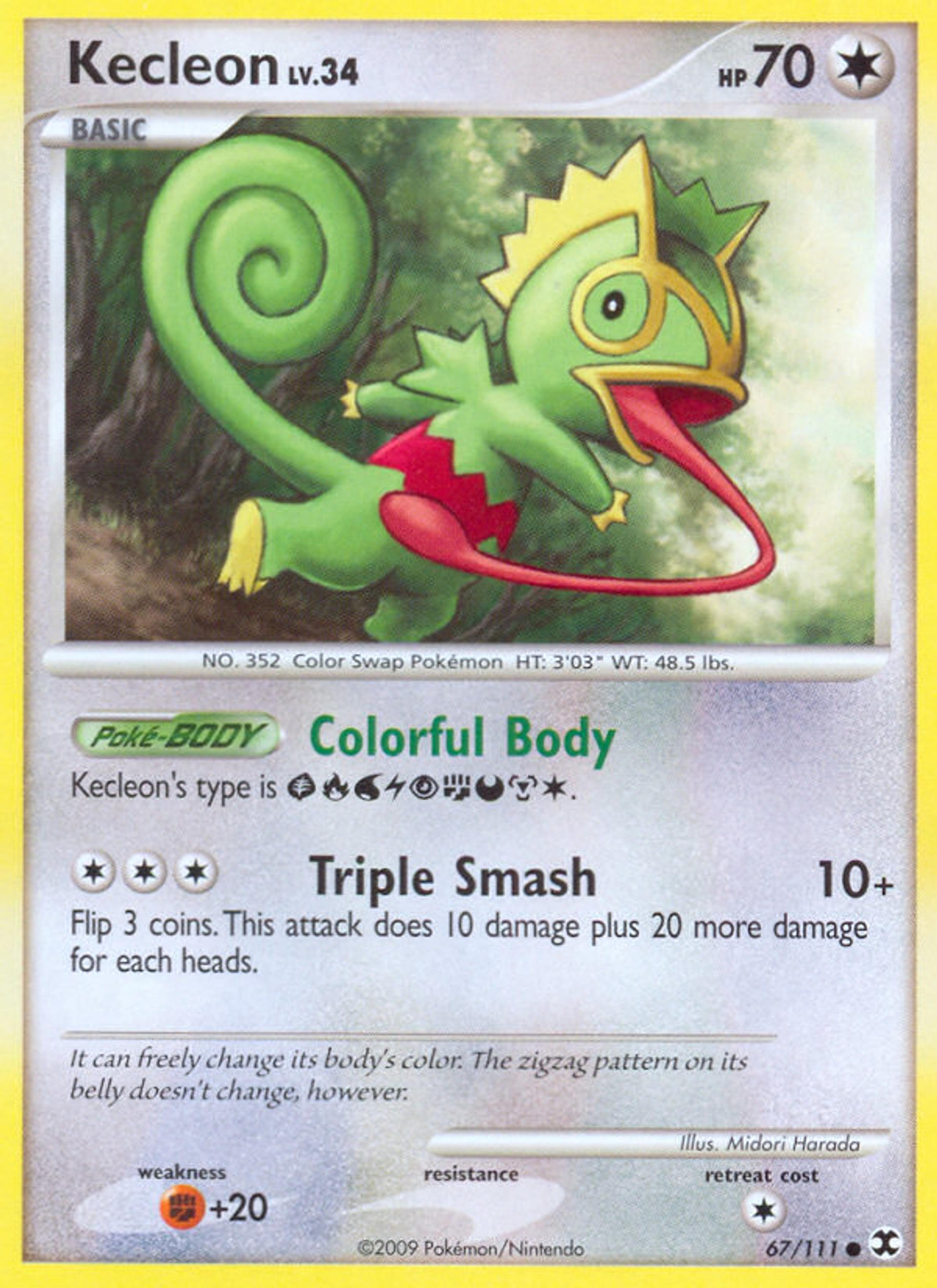 Kecleon — Rising Rivals — Pokemon
